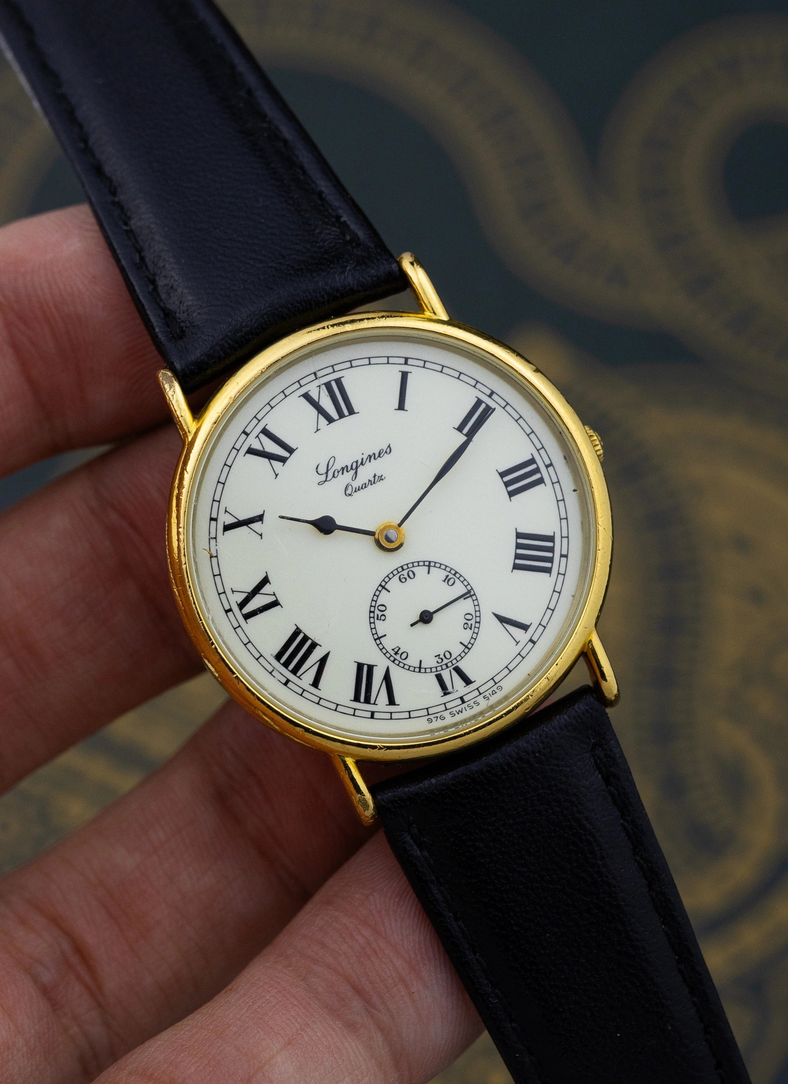 1980s Longines Quartz 150 Anniversary