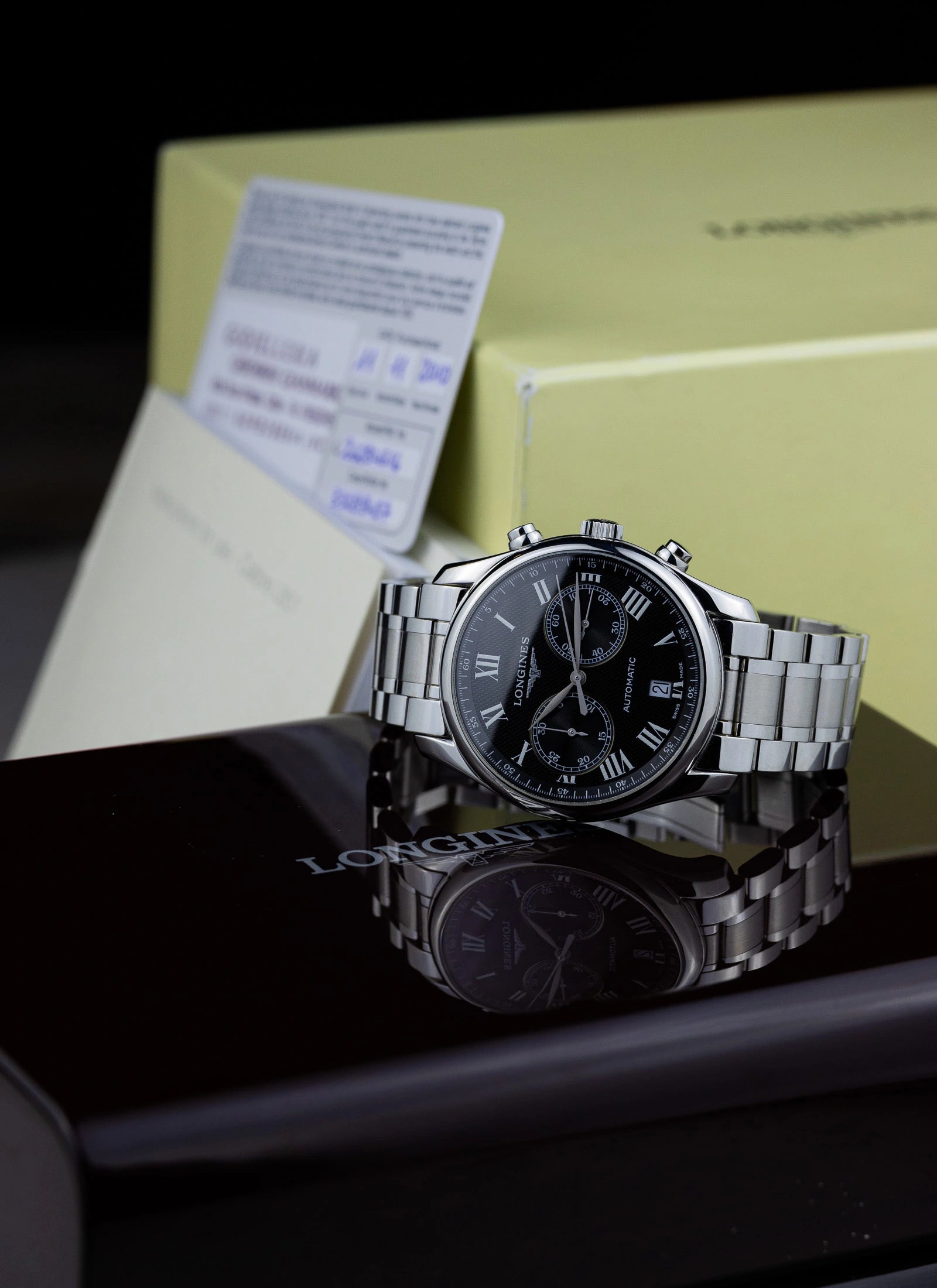 2010 Longines Master Collection L2.629.4.51.6 cal. L651.3 Full Set