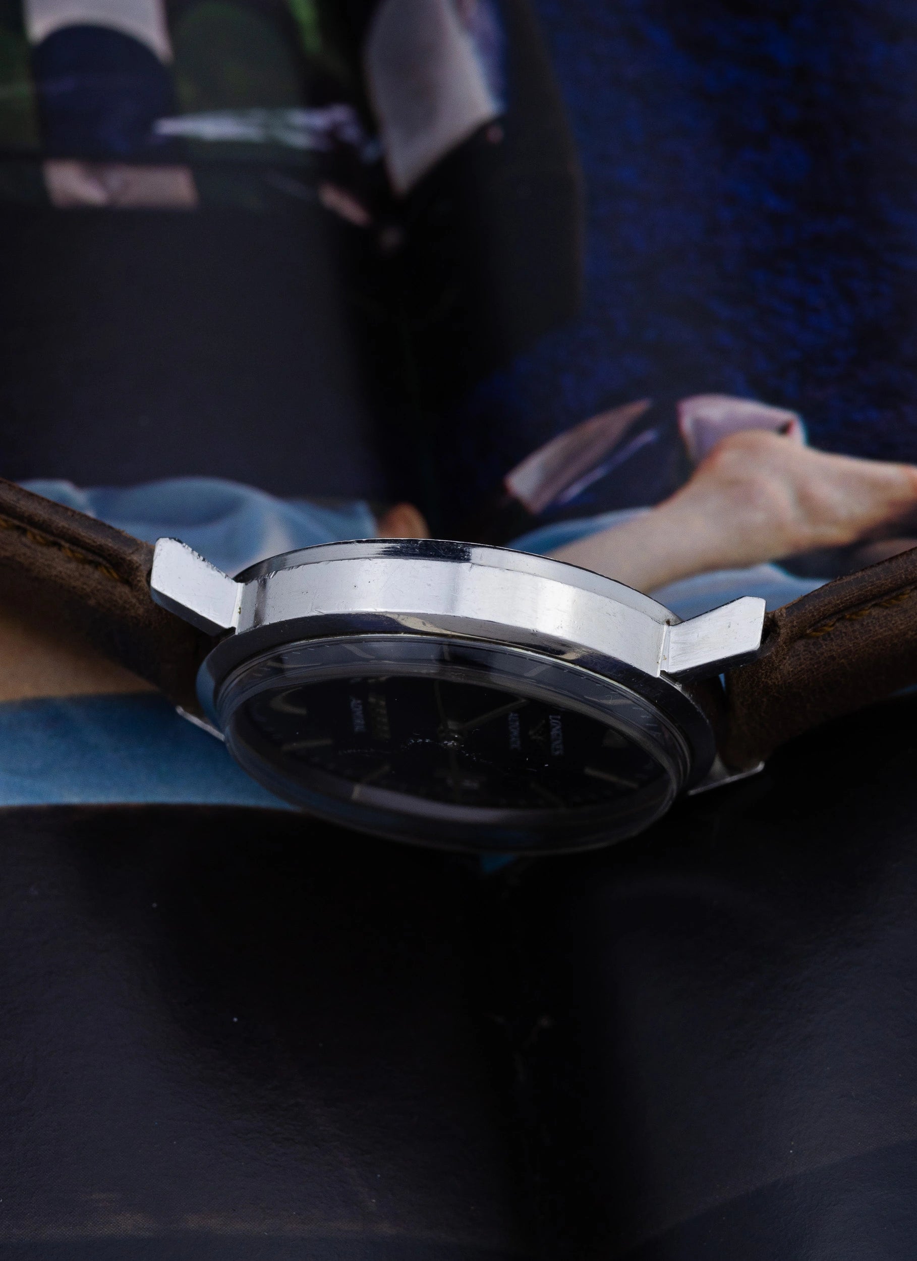 1970s Longines Admiral Gray Dial 1503 cal. 6651