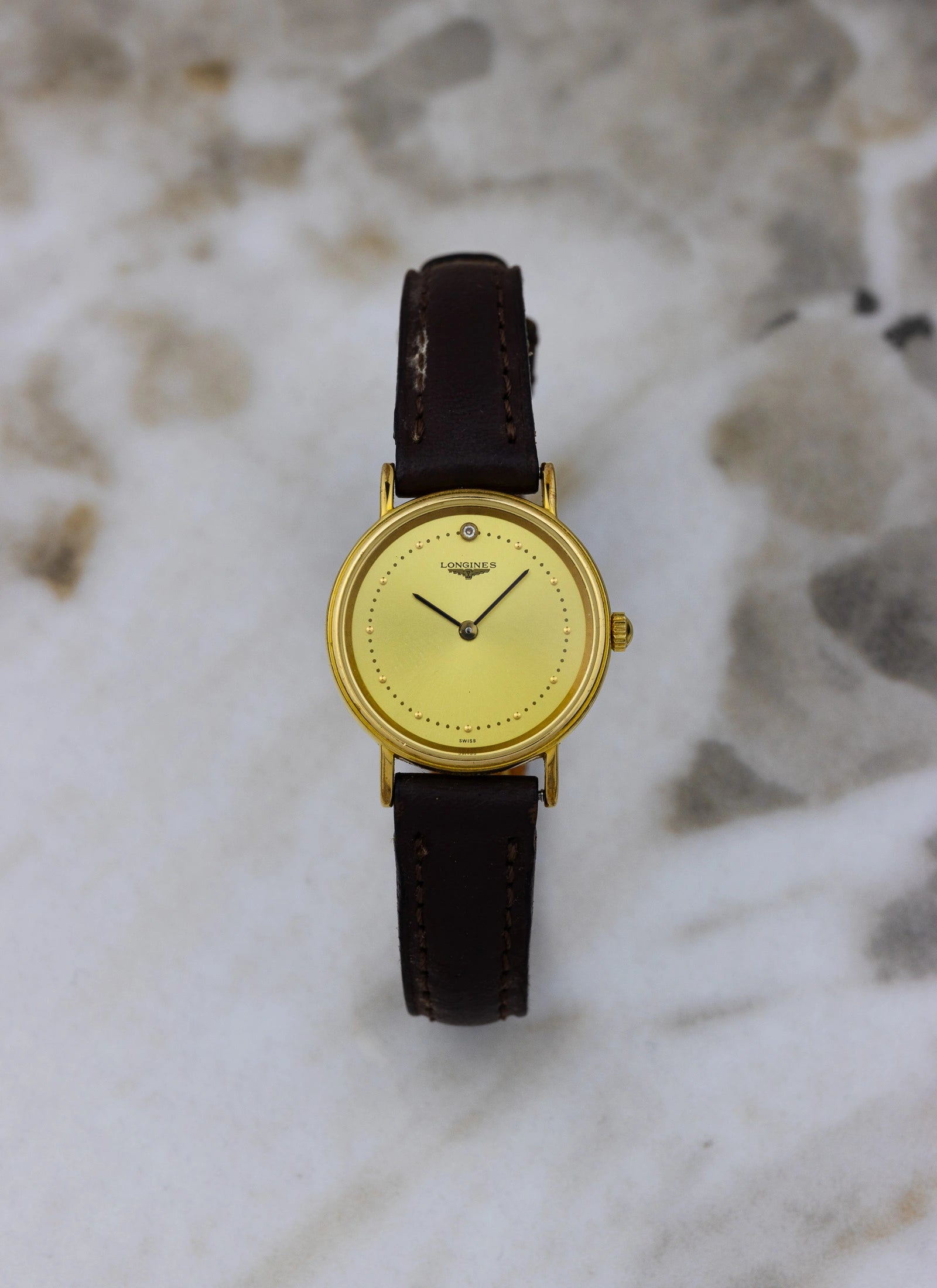 1990s Lady Longines Quartz with Diamond L4.137.2