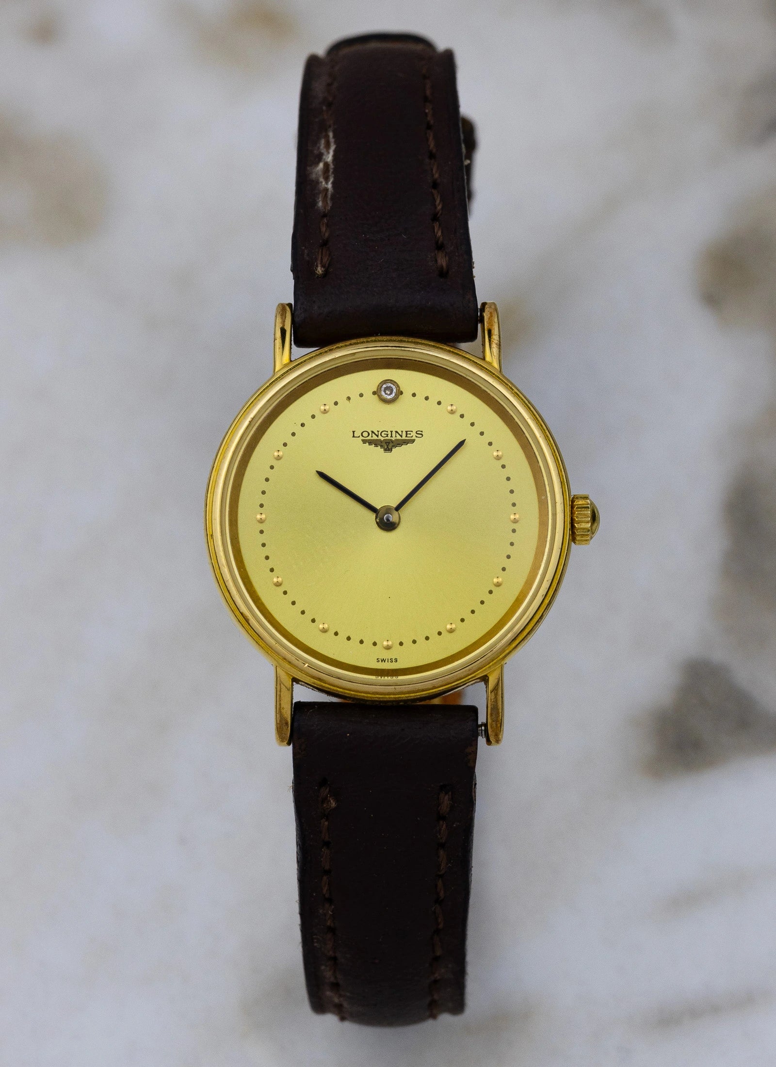 1990s Lady Longines Quartz with Diamond L4.137.2