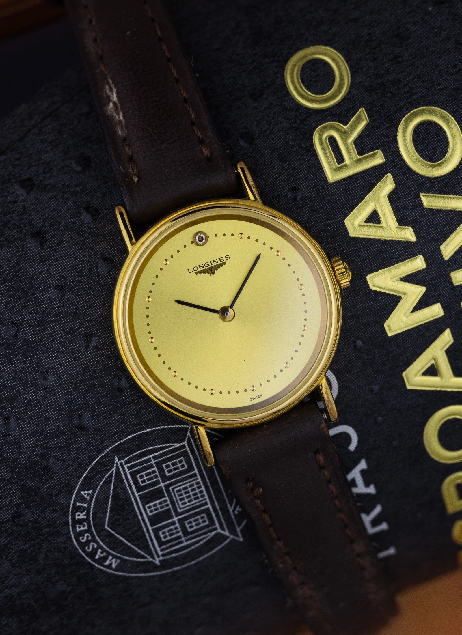 1990s Lady Longines Quartz with Diamond L4.137.2