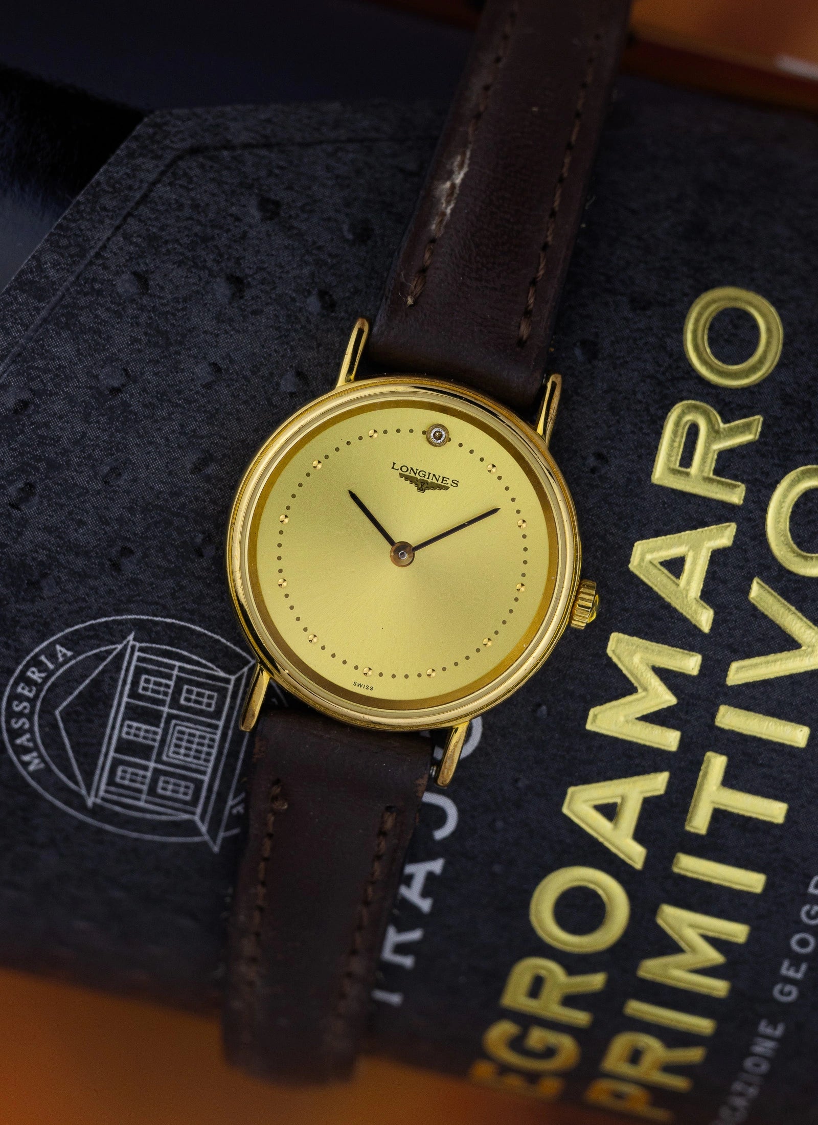 1990s Lady Longines Quartz with Diamond L4.137.2