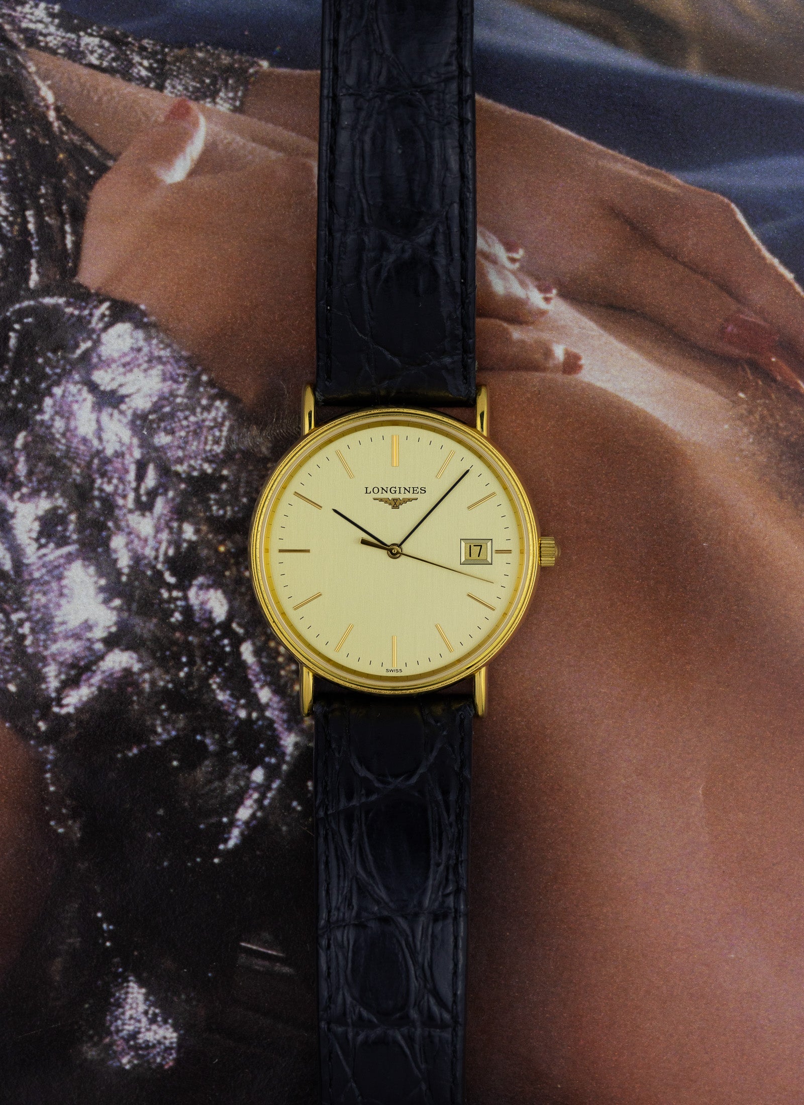 1990s Longines Presence L4.720.2 Papers