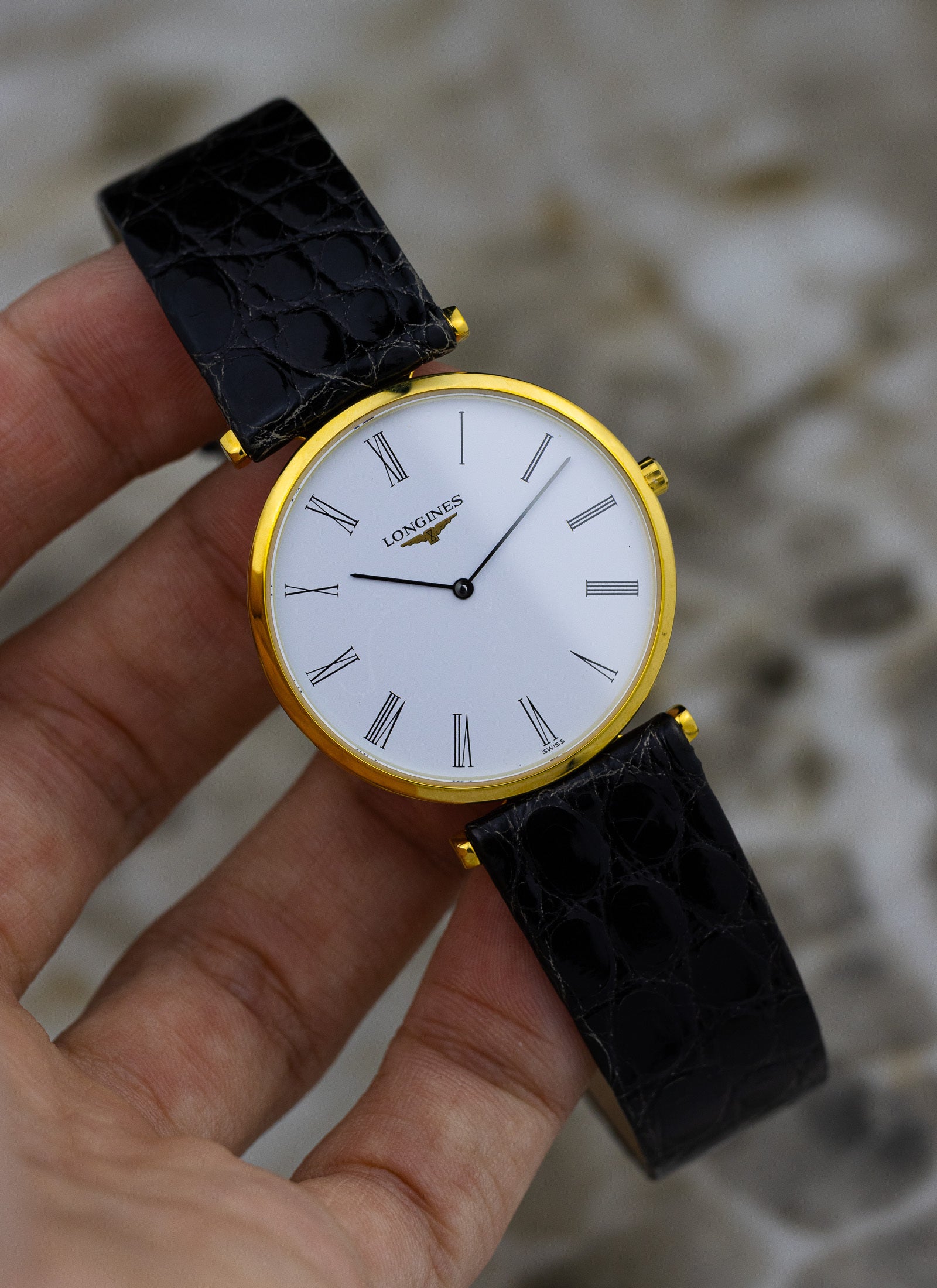 1990s Longines La Grande Classique Roman Dial L4.709.2