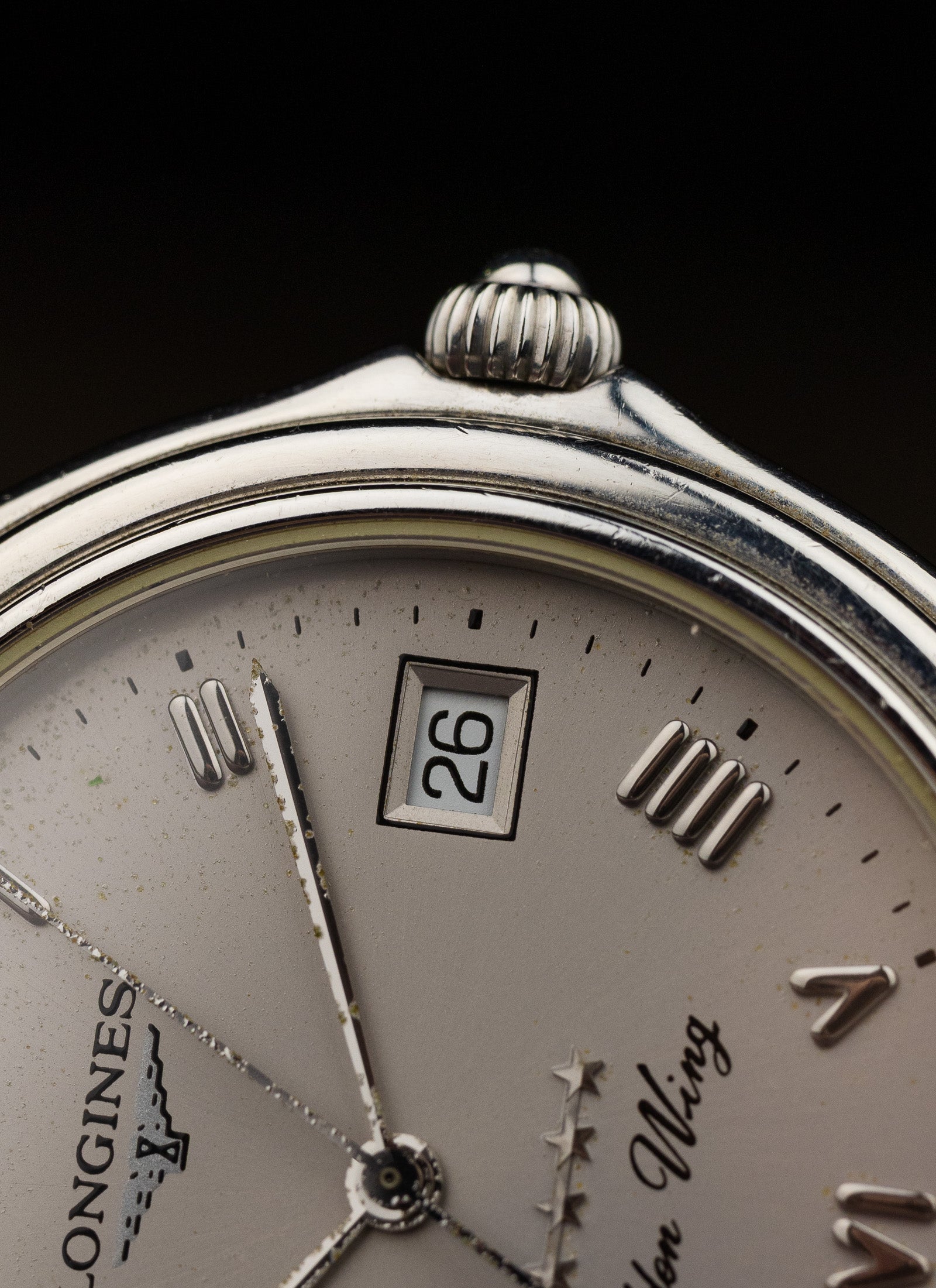 2000s Longines Golden Wing Roman Dial L3.606.4