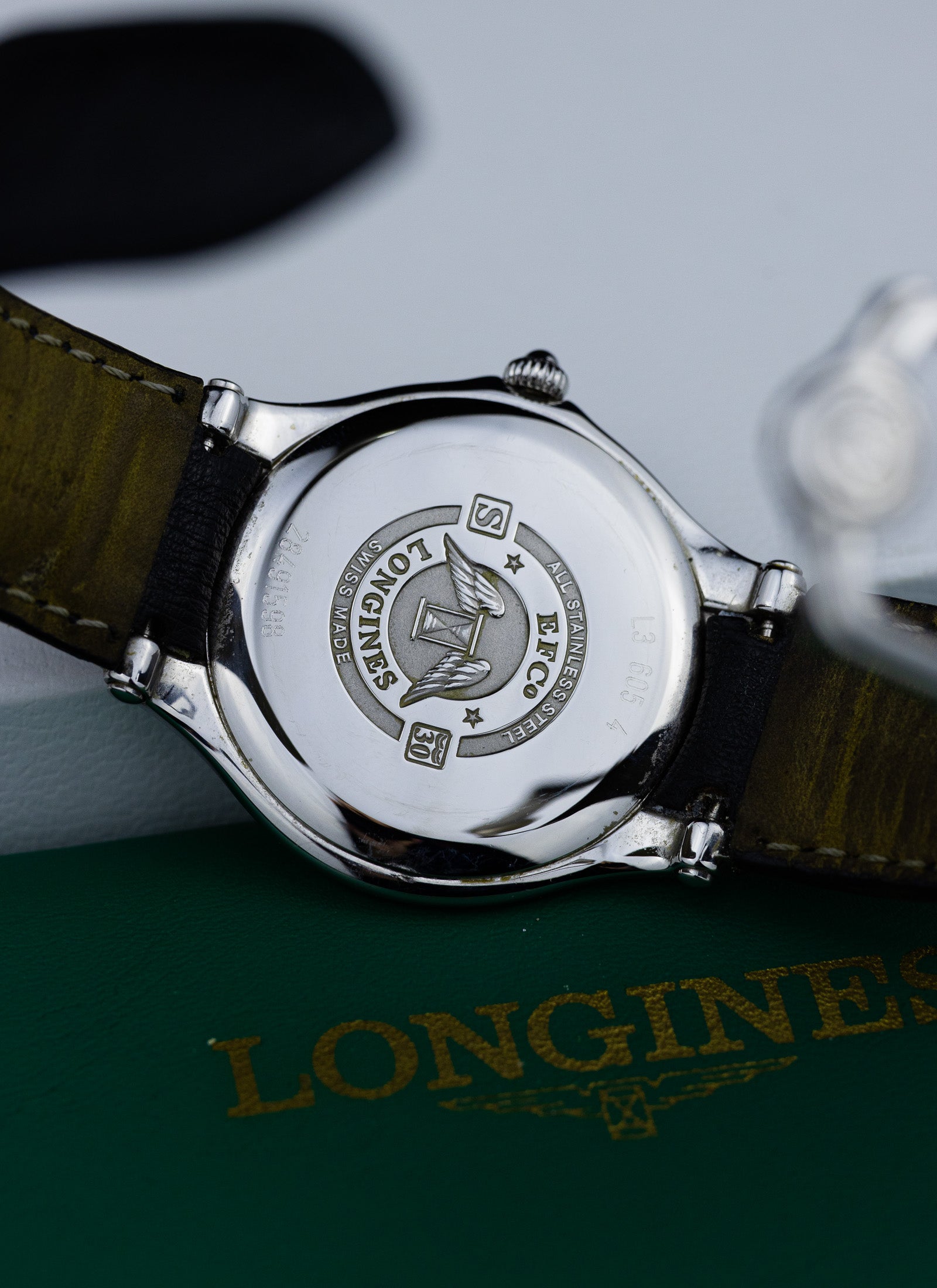 1998 Longines Golden Wing Salmon Dial L3.605.4.982 Full Set
