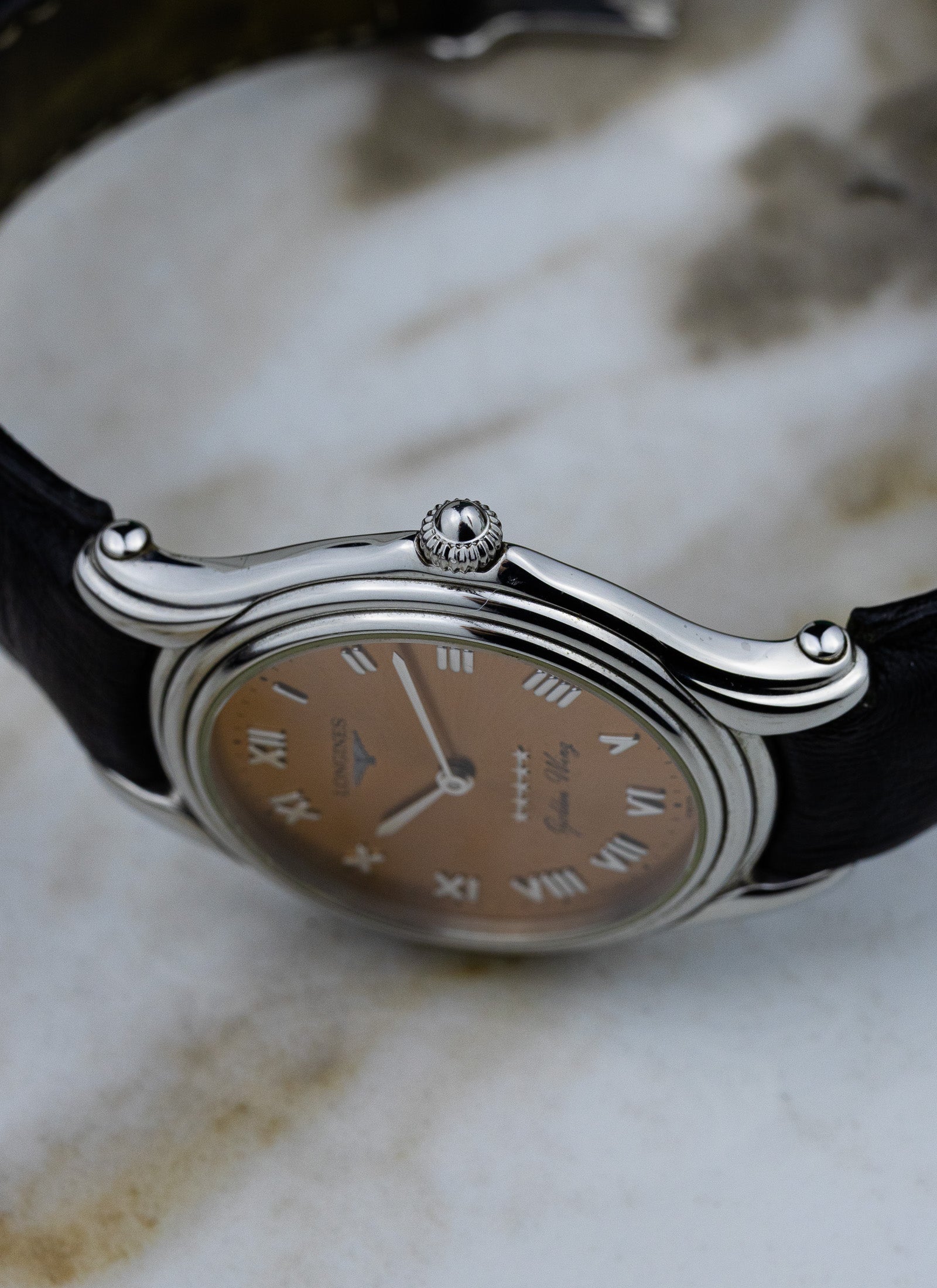 1998 Longines Golden Wing Salmon Dial L3.605.4.982 Full Set