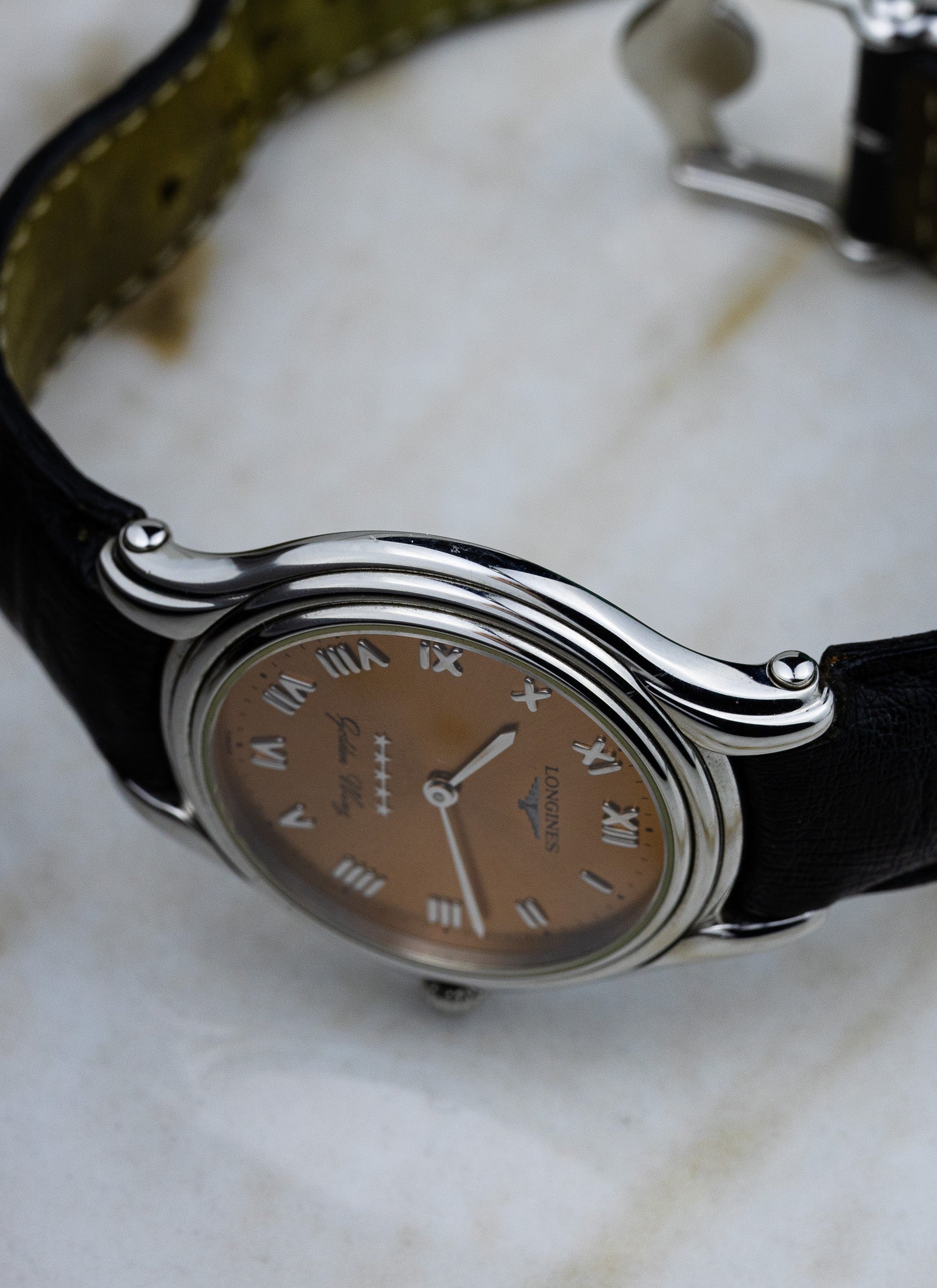 1998 Longines Golden Wing Salmon Dial L3.605.4.982 Full Set