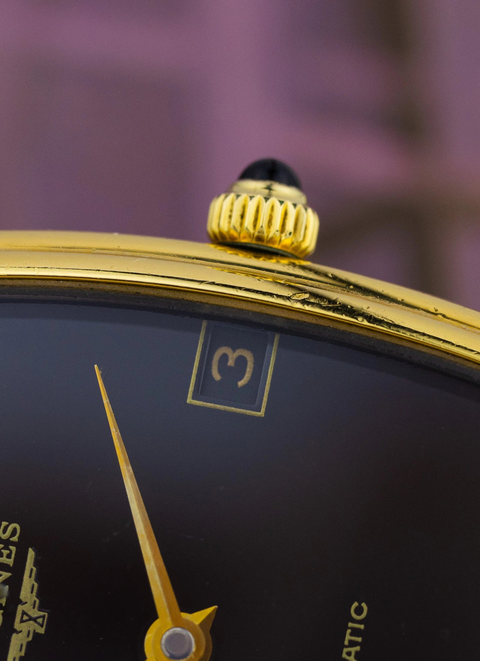 1970s Longines Black Dial & Diamonds 6397 6 cal. L994.1 Box