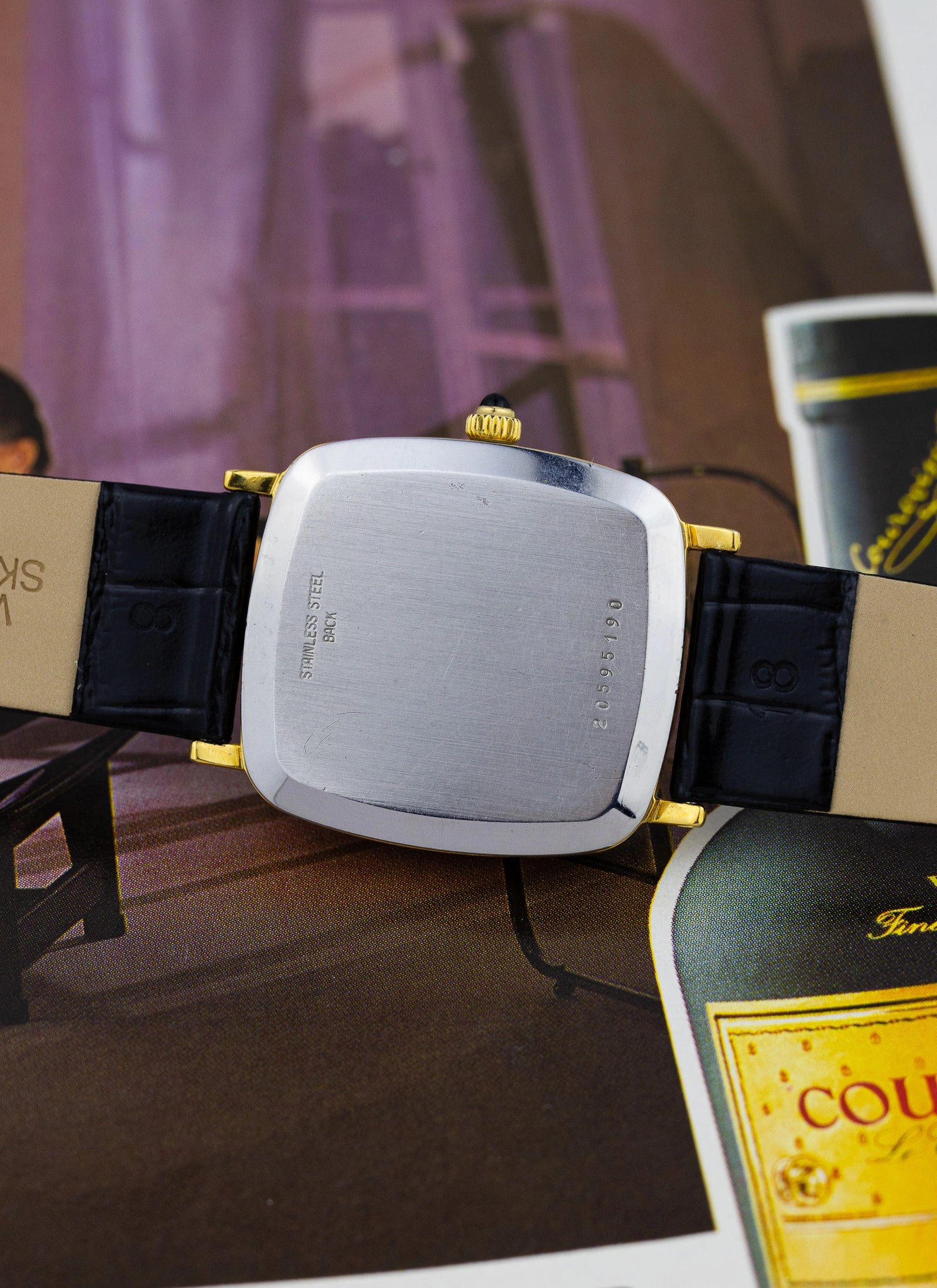 1970s Longines Black Dial & Diamonds 6397 6 cal. L994.1 Box