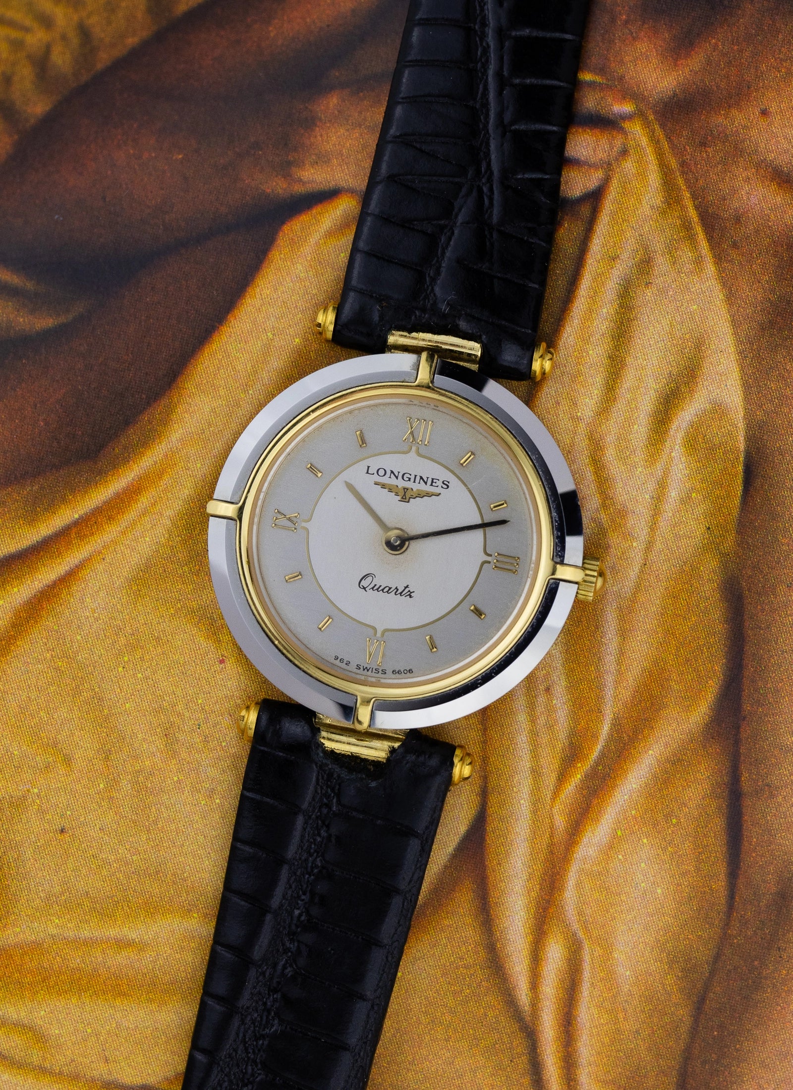 1980s Lady Longines Quartz 6606 962 cal. L962.2
