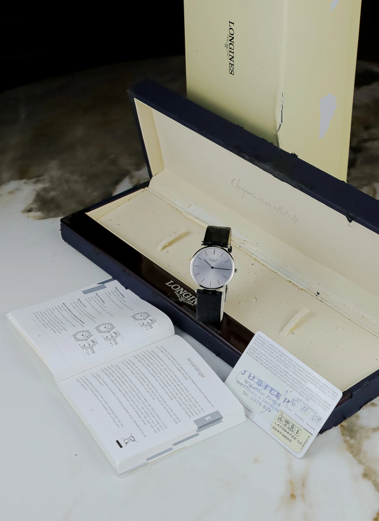 2007 Longines La Grande Classique L4.709.4 Full Set