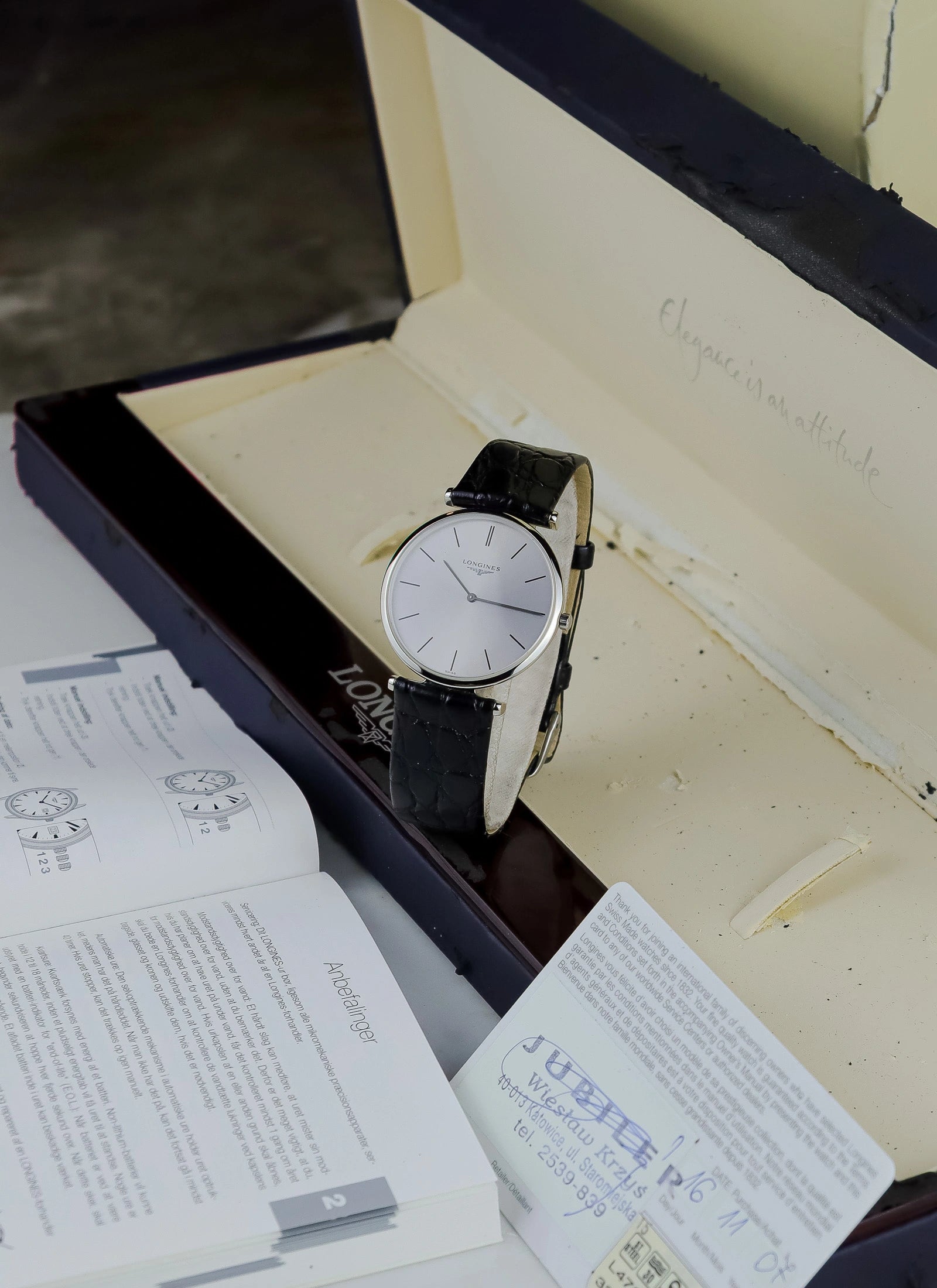2007 Longines La Grande Classique L4.709.4 Full Set