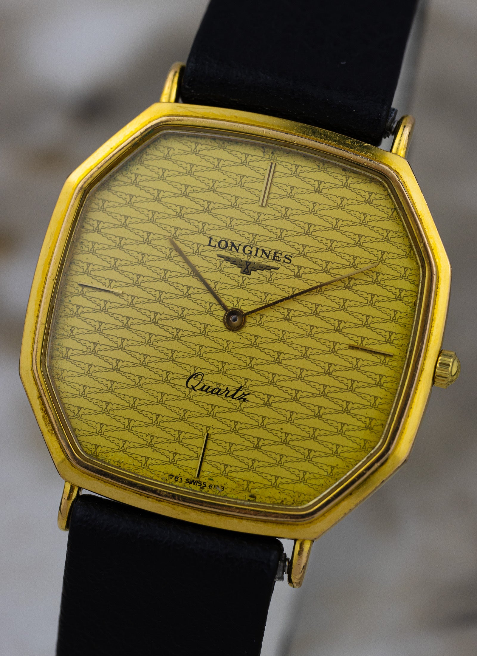 1990s Longines Quartz Octagonal 761 6143
