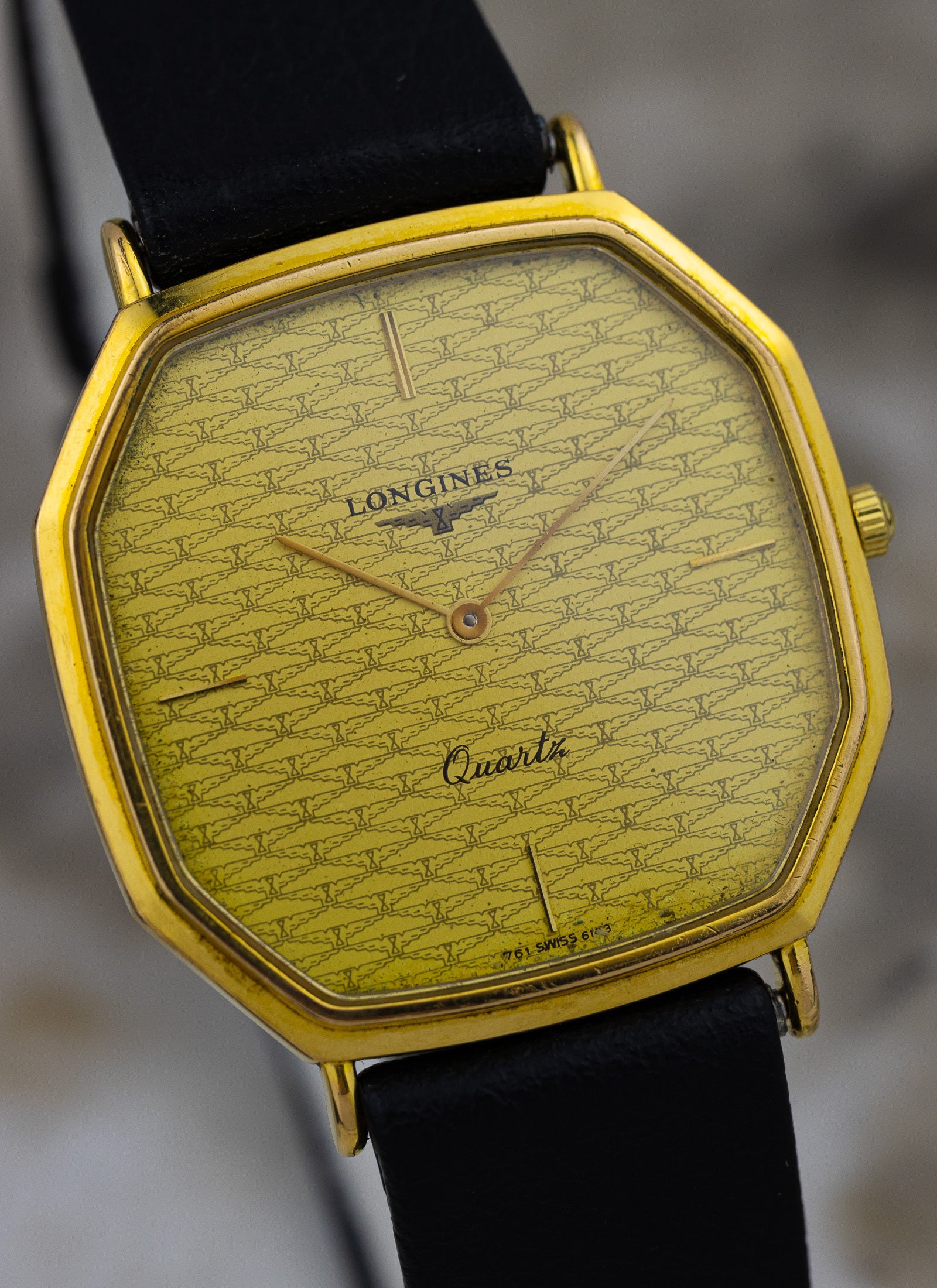 1990s Longines Quartz Octagonal 761 6143