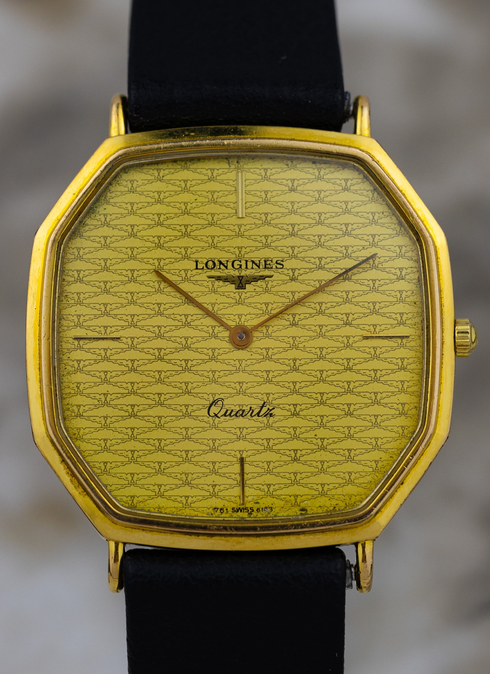 1990s Longines Quartz Octagonal 761 6143