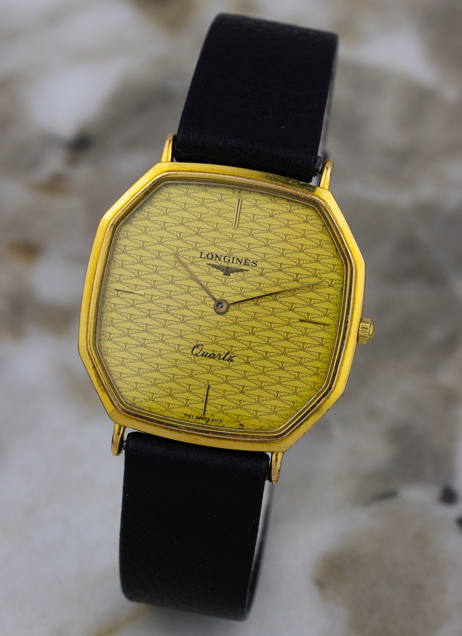 1990s Longines Quartz Octagonal 761 6143