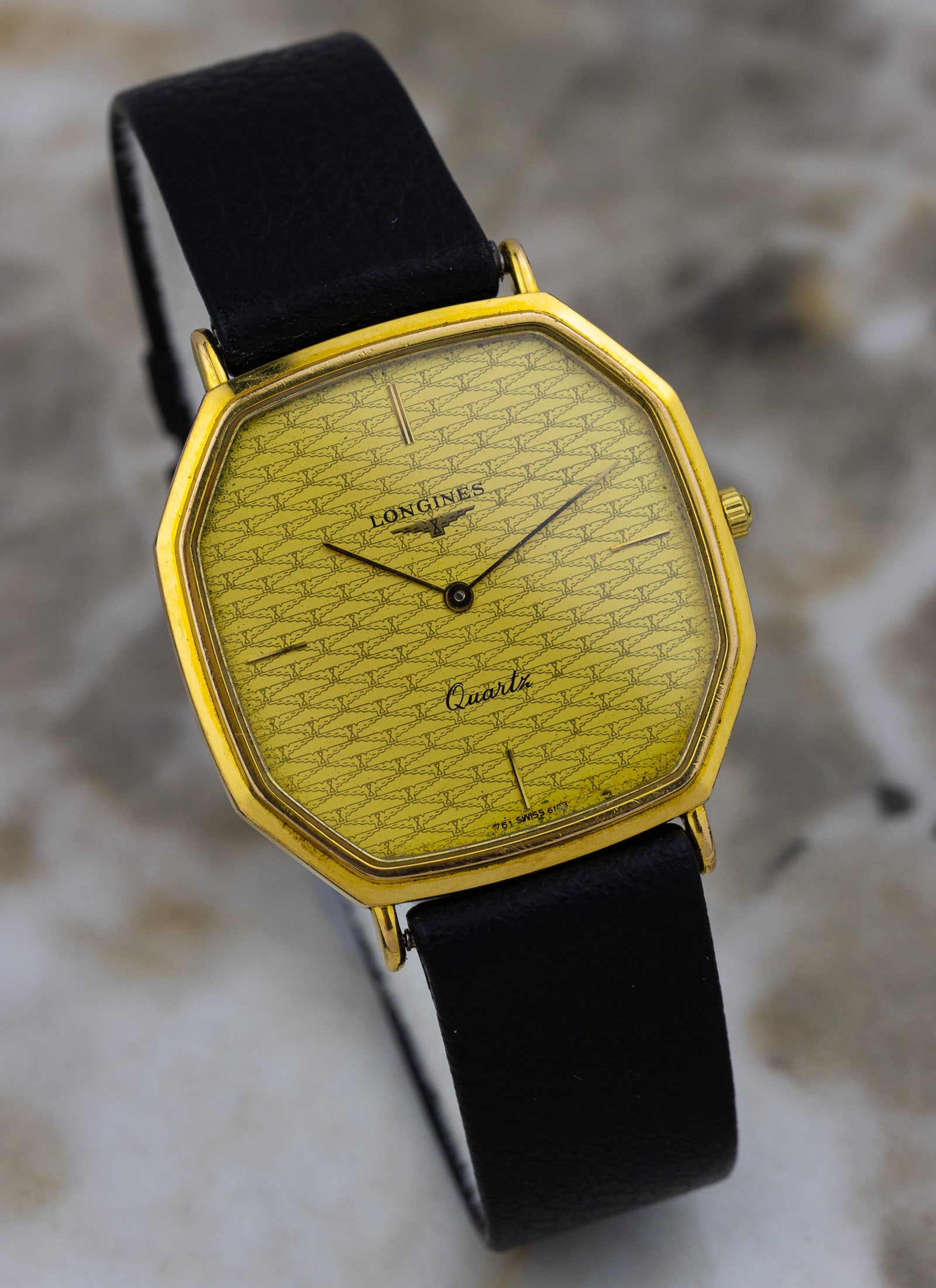 1990s Longines Quartz Octagonal 761 6143