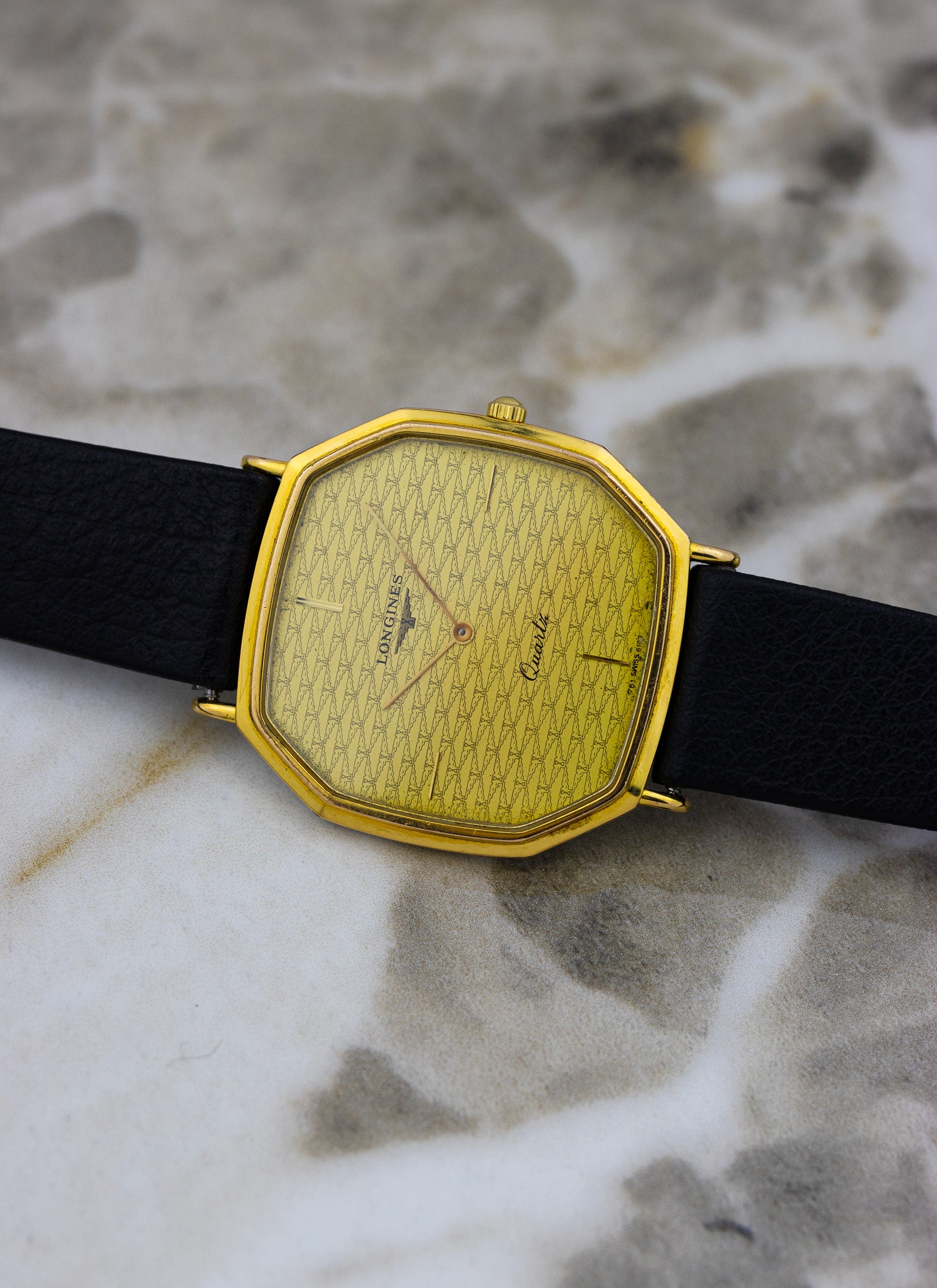 1990s Longines Quartz Octagonal 761 6143