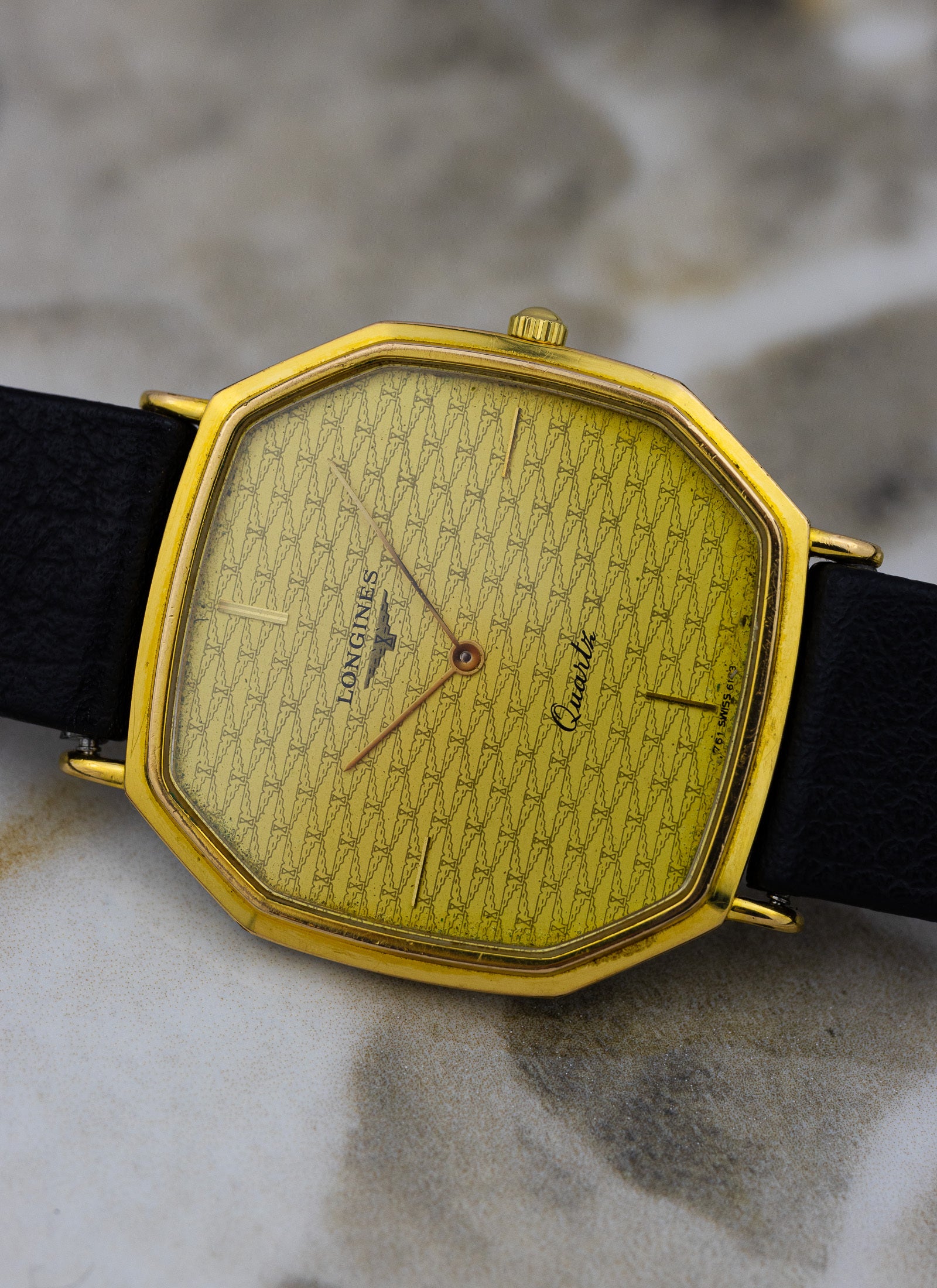 1990s Longines Quartz Octagonal 761 6143