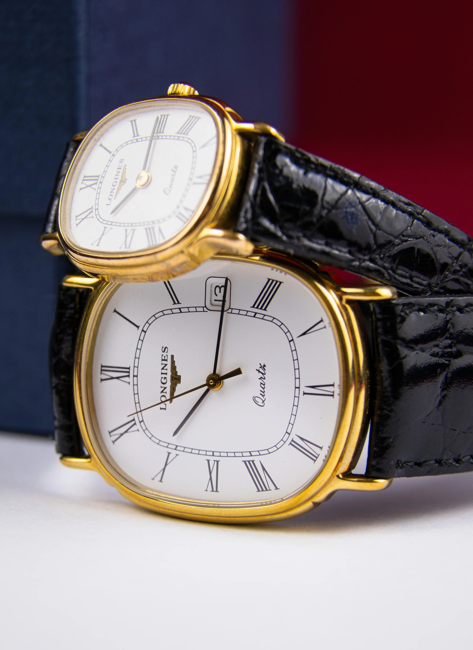 80' His & Her Longines 7125 & 7127