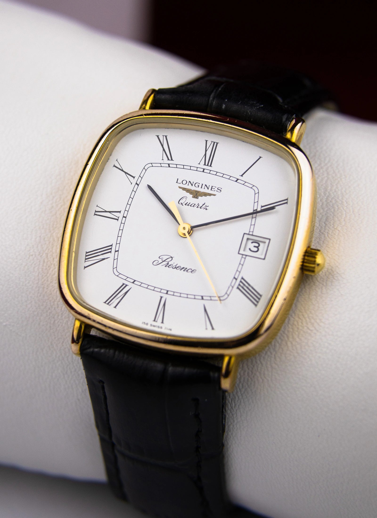1980s Longines Presence 7114