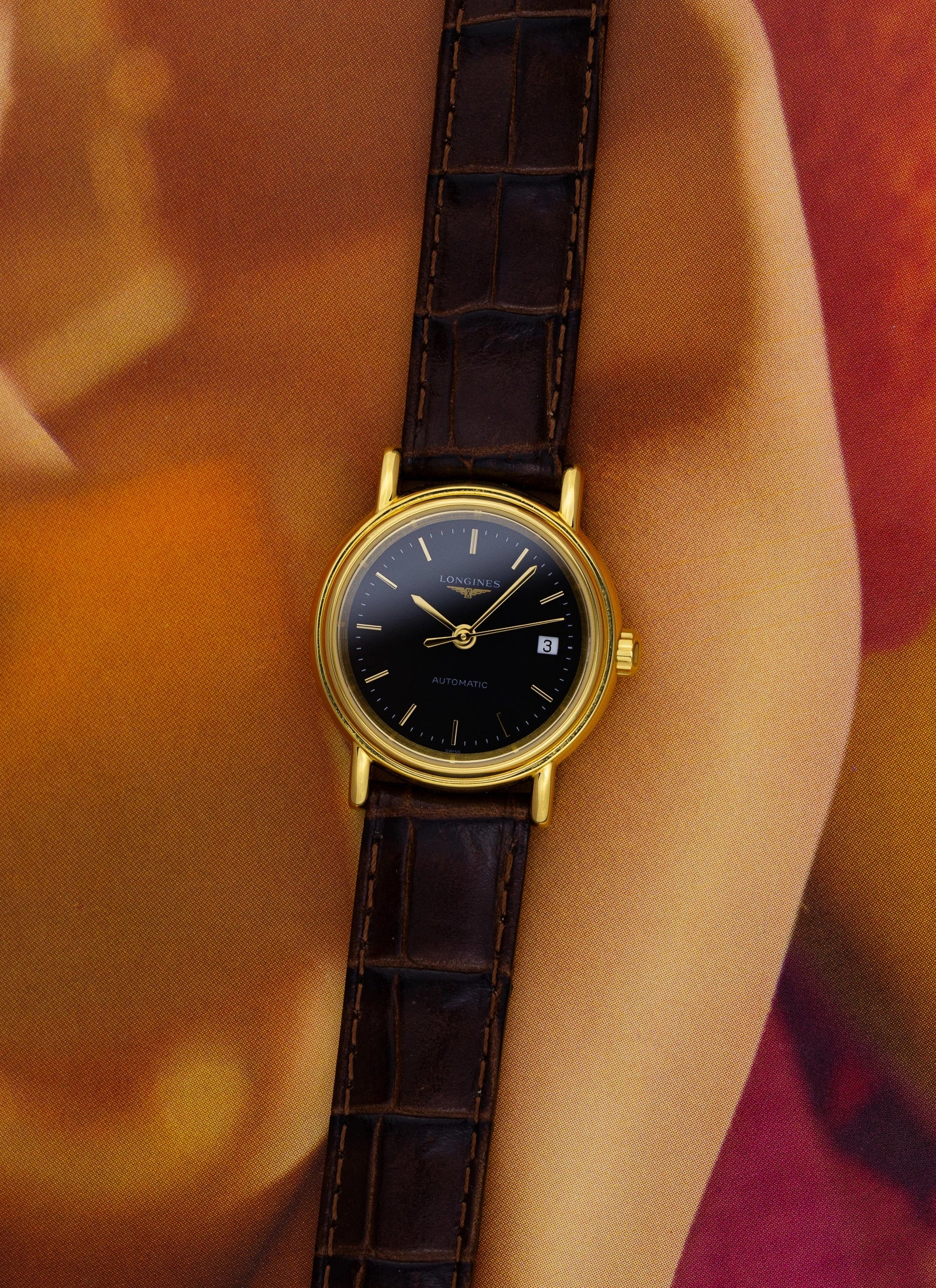 2000s Lady Longines Presence Black Dial L4.321.2 cal. L561.4