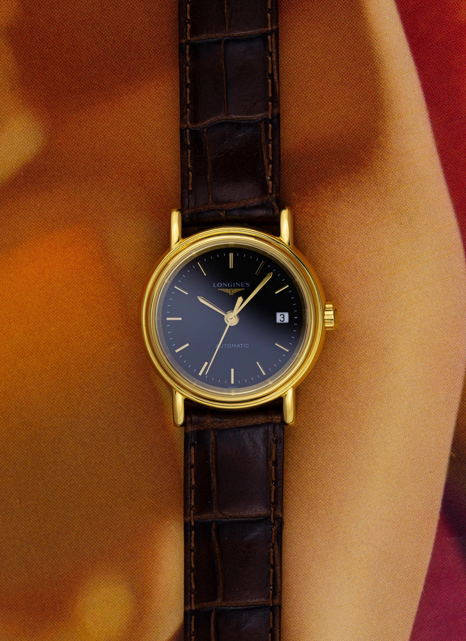 2000s Lady Longines Presence Black Dial L4.321.2 cal. L561.4