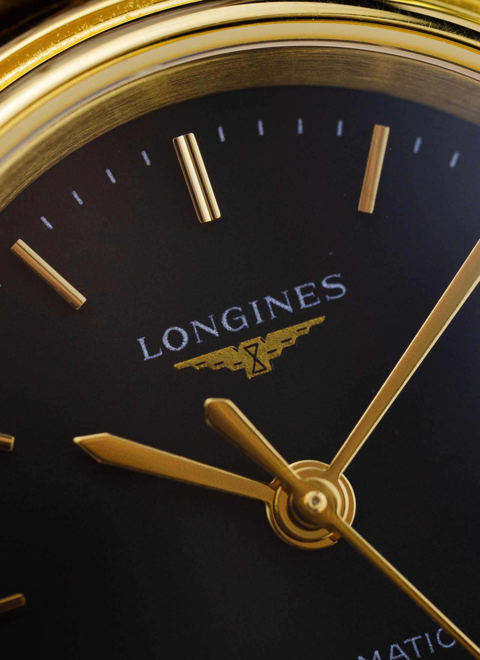 2000s Lady Longines Presence Black Dial L4.321.2 cal. L561.4