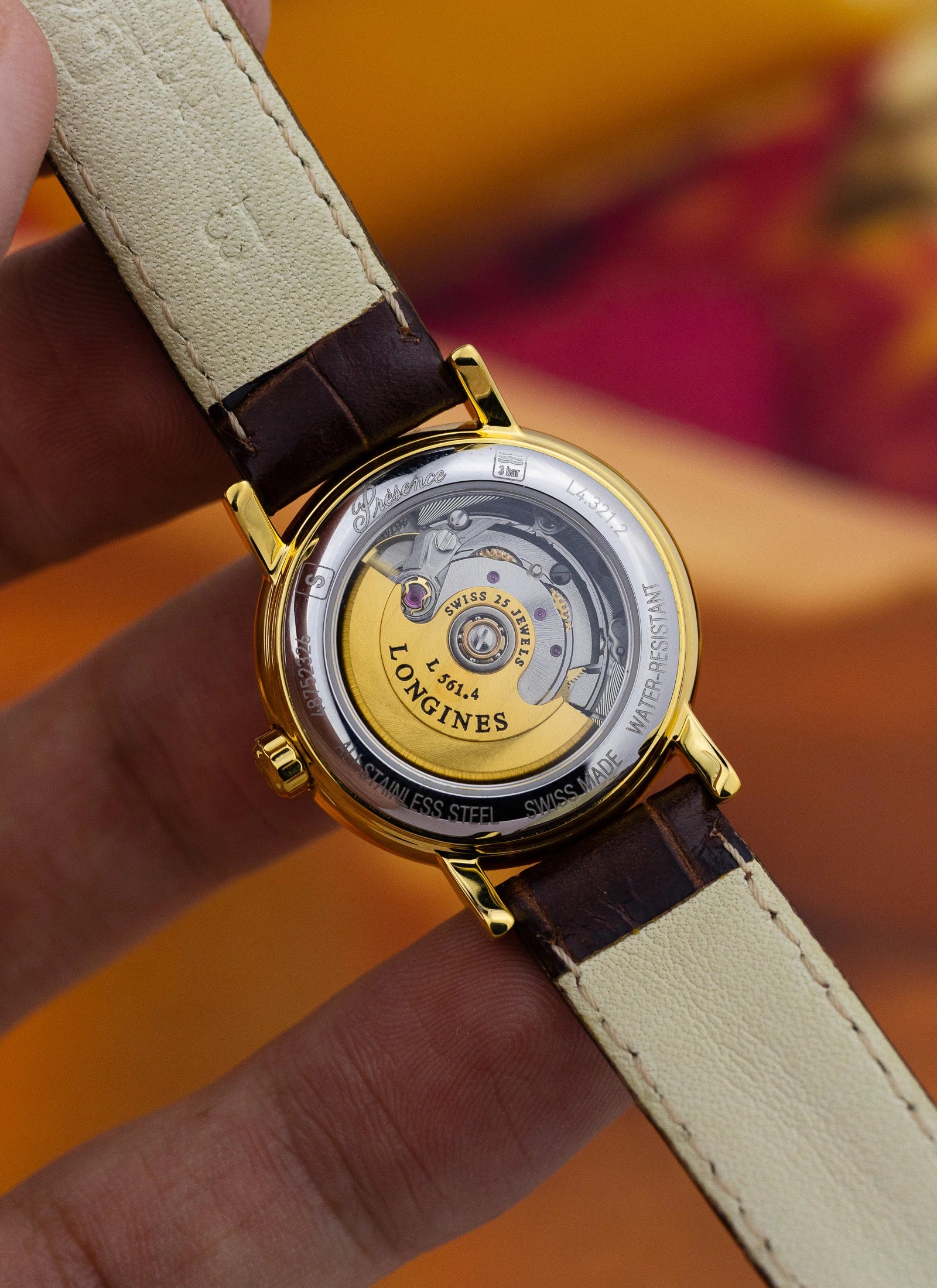 2000s Lady Longines Presence Black Dial L4.321.2 cal. L561.4