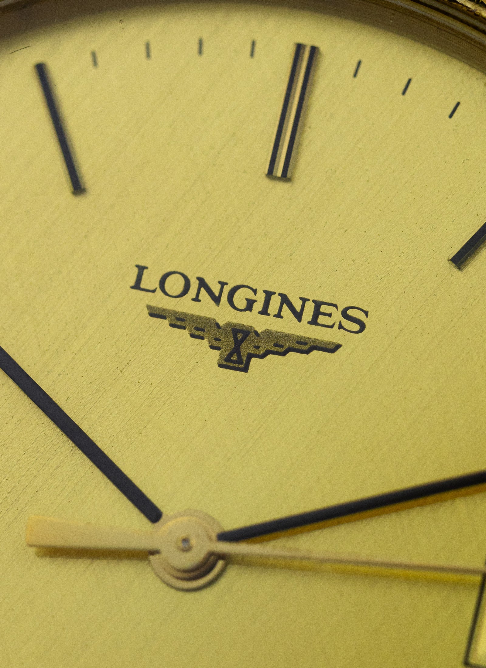 1990s Longines Quartz Linen Dial