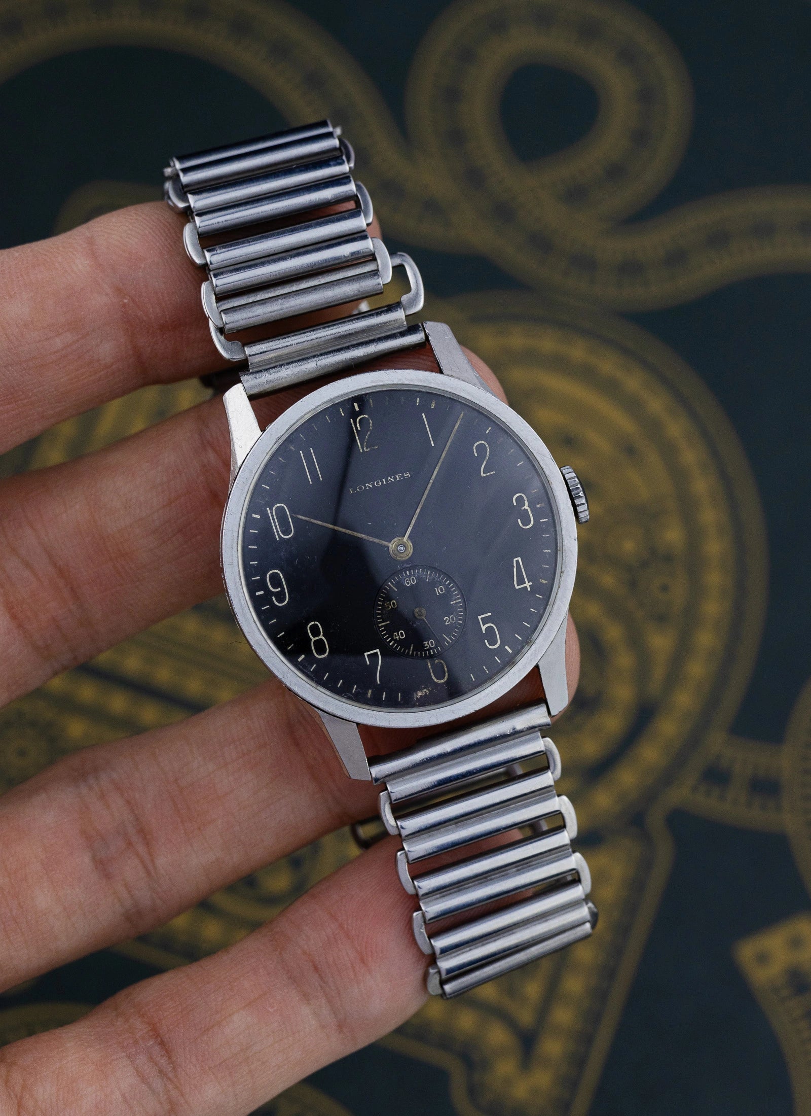 1941 Longines Sub Second WW2 21624 6