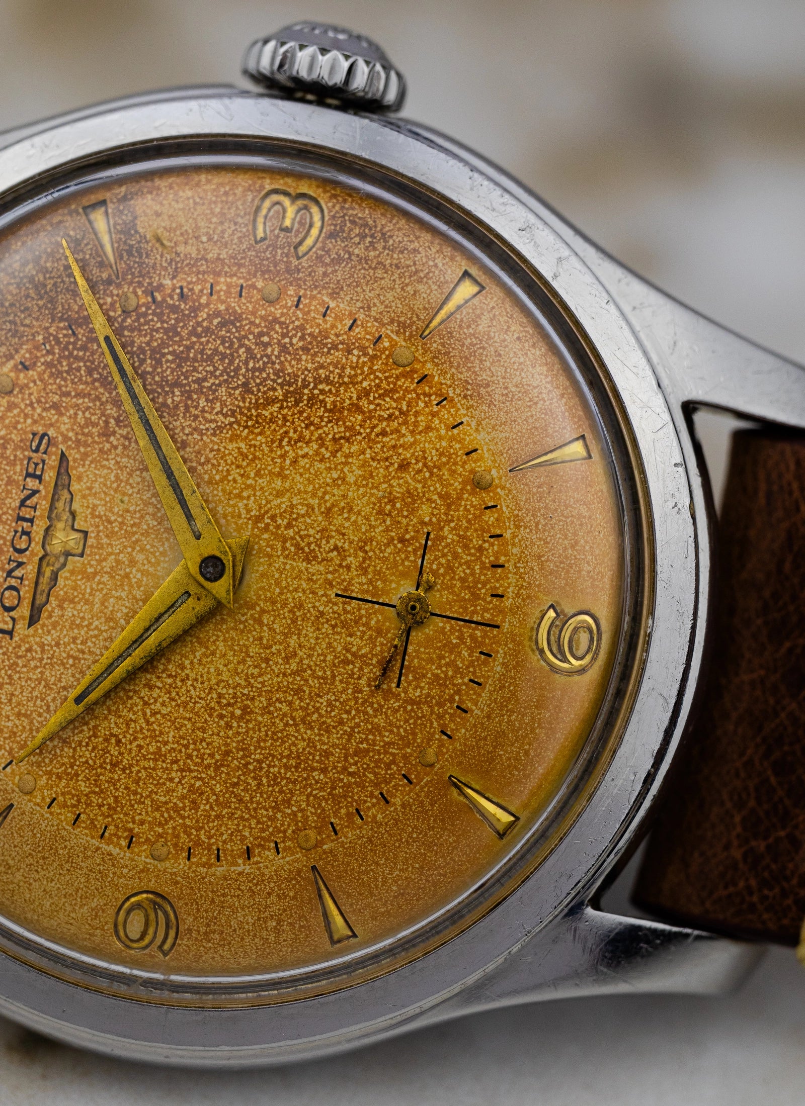 1950s Longines Jumbo Ref. 6263 Tropical Dial
