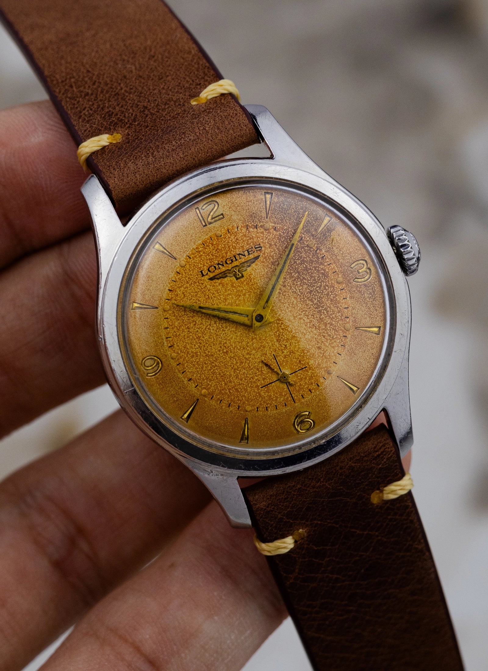 1950s Longines Jumbo Ref. 6263 Tropical Dial