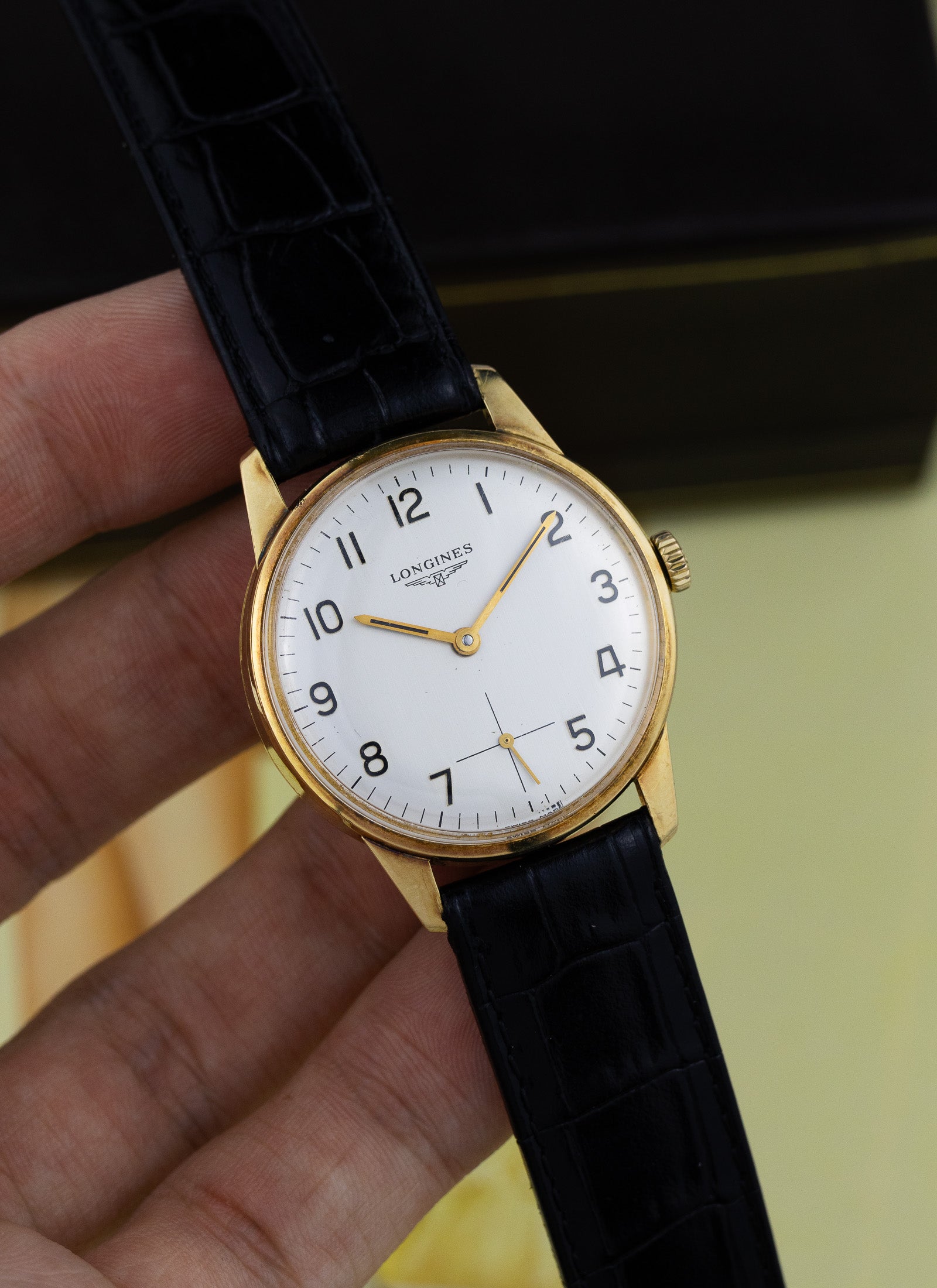 1974 9K Longines 79664 cal. 6922 Serviced Box