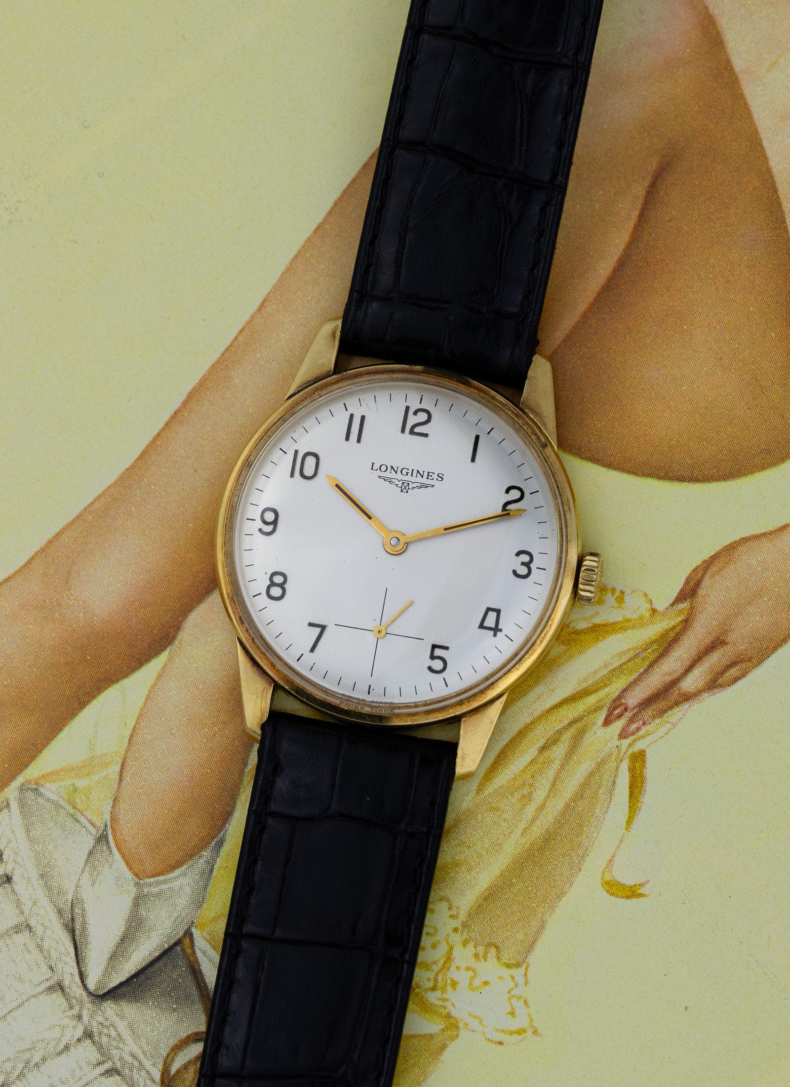 1974 9K Longines 79664 cal. 6922 Serviced Box