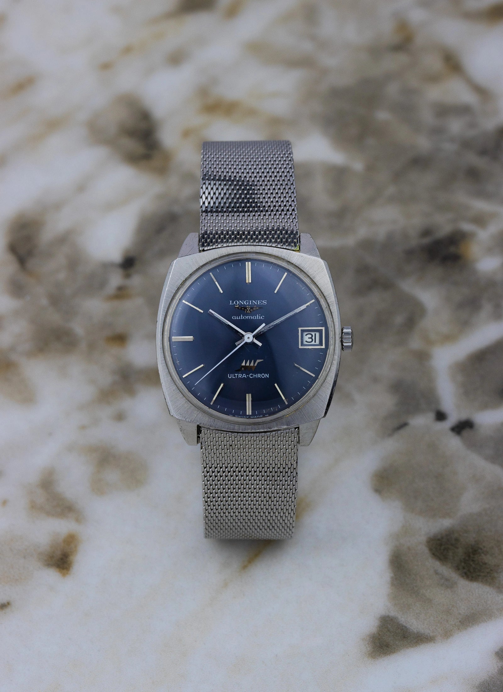 1974 Longines Ultra-Chron Navy Dial 7851 15 cal. 6651