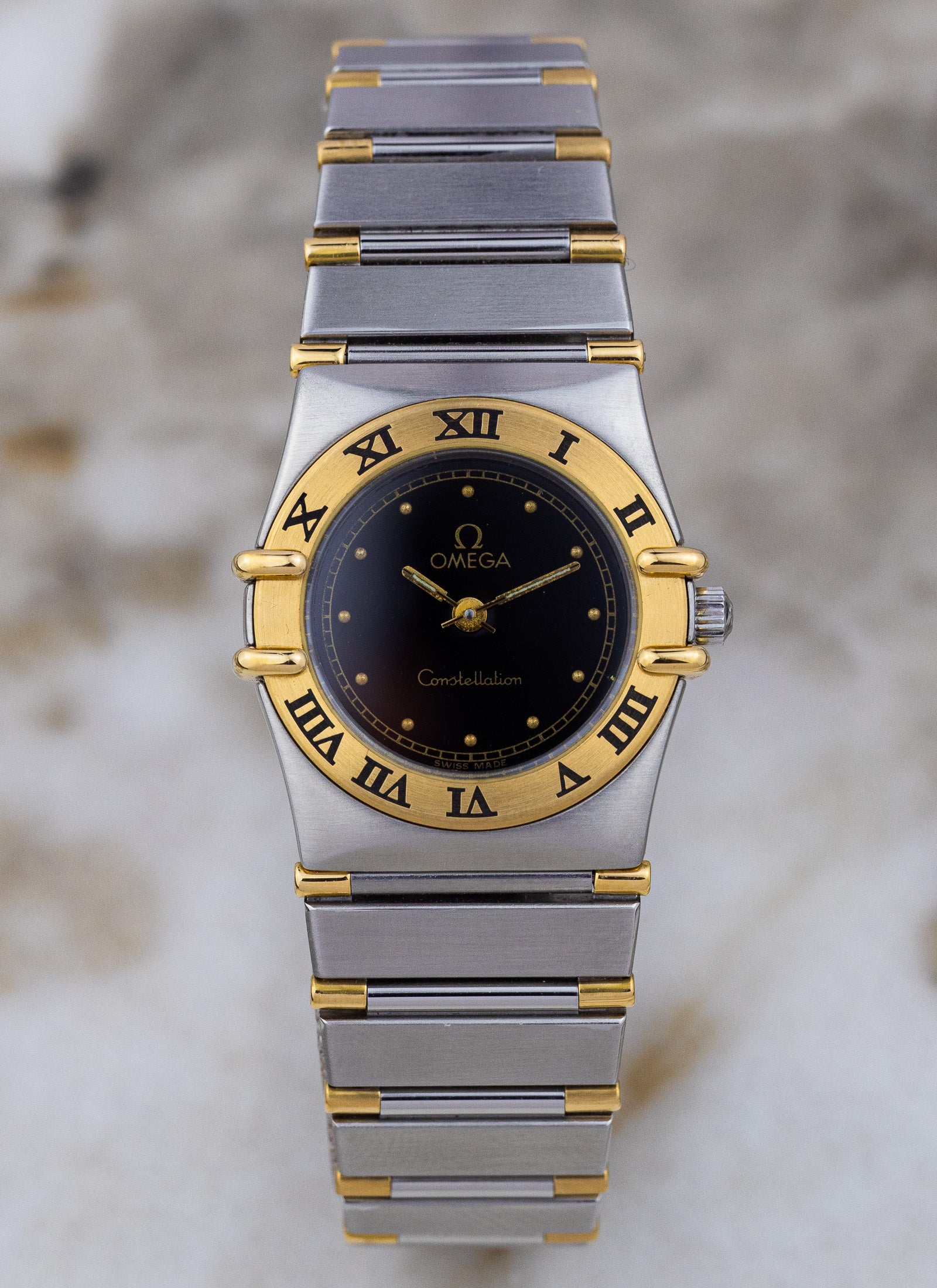 1990 Omega Constellation Manhattan Ref 795.1080 Cal. 1455