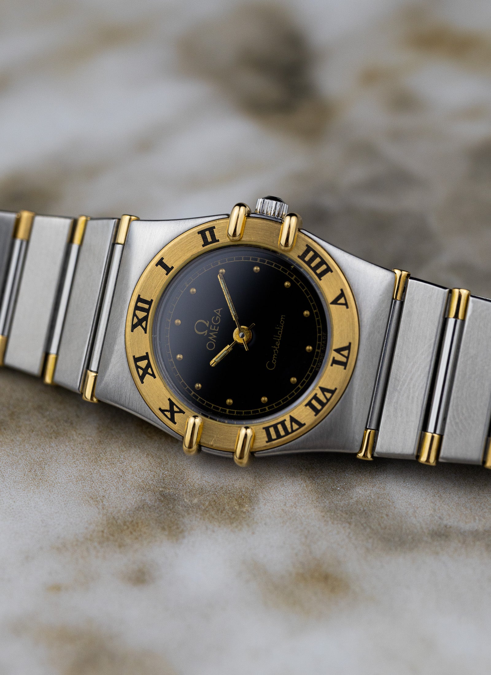 1990 Omega Constellation Manhattan Ref 795.1080 Cal. 1455