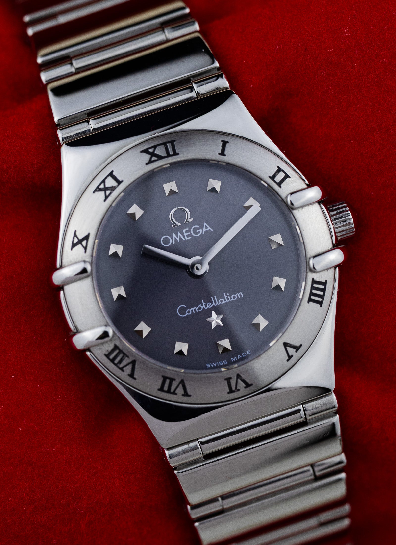 2010s Lady Omega Constellation My Choice Gray Dial 795.1243 cal. 1456 Box