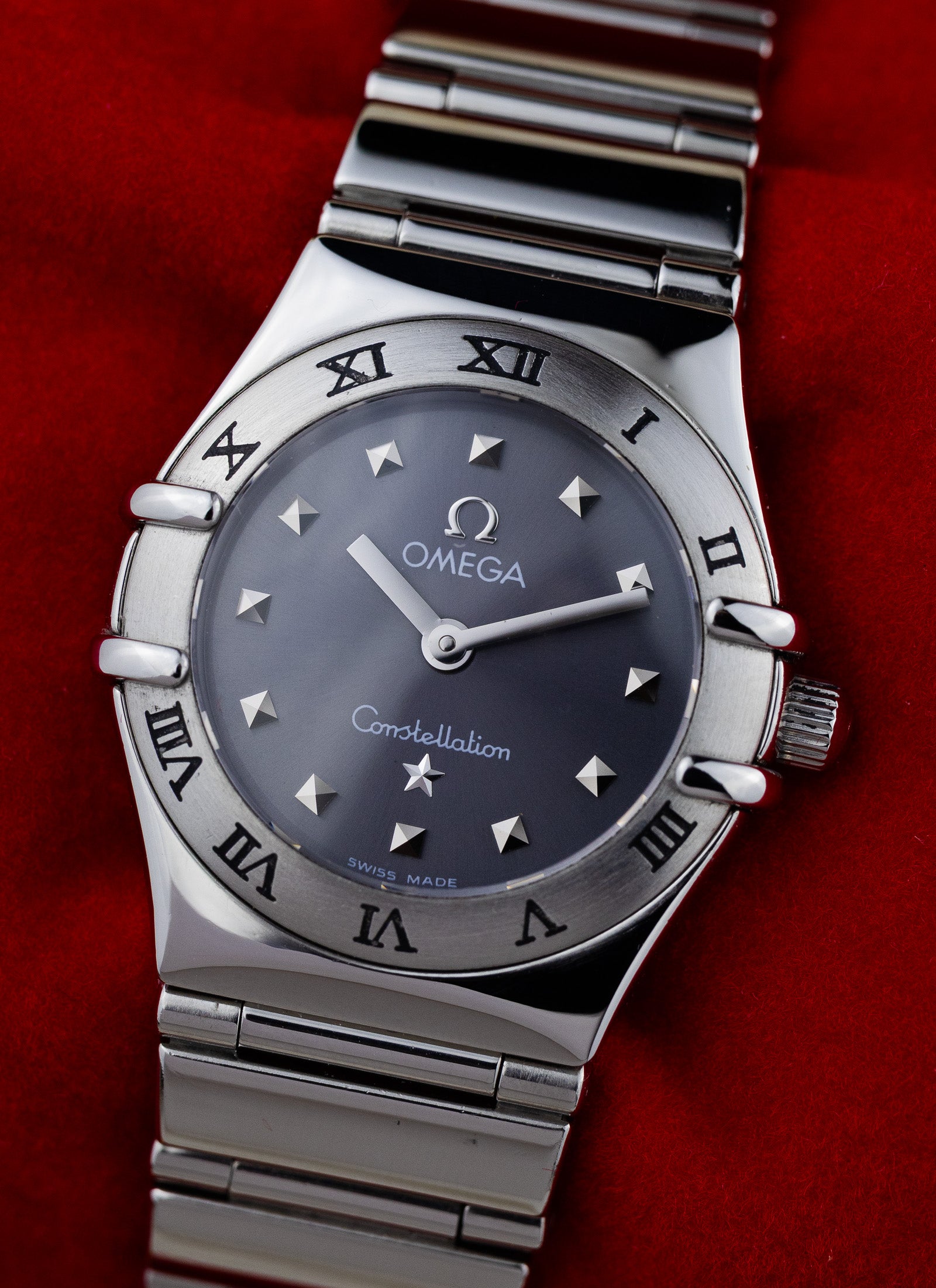 2010s Lady Omega Constellation My Choice Gray Dial 795.1243 cal. 1456 Box