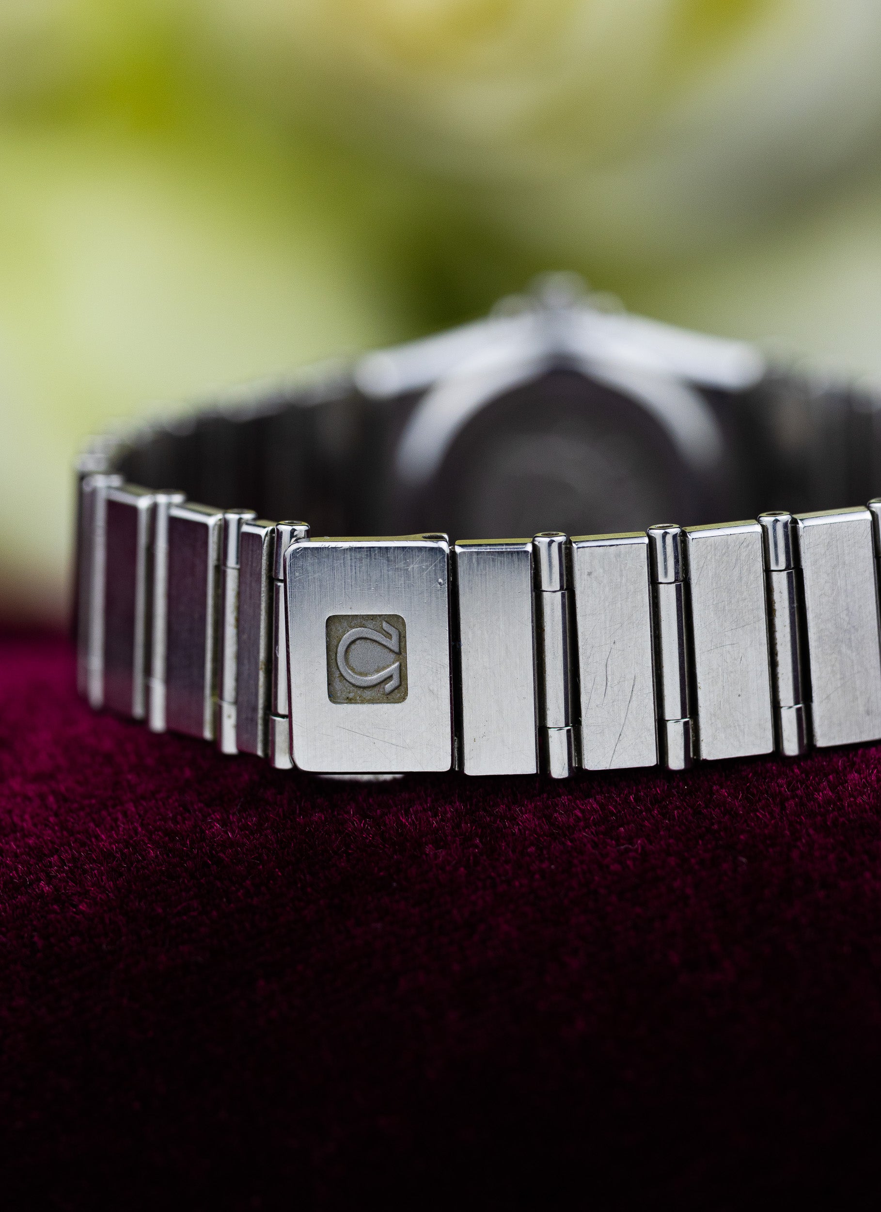 1980s Lady Omega Constellation Black Dial 796.1080