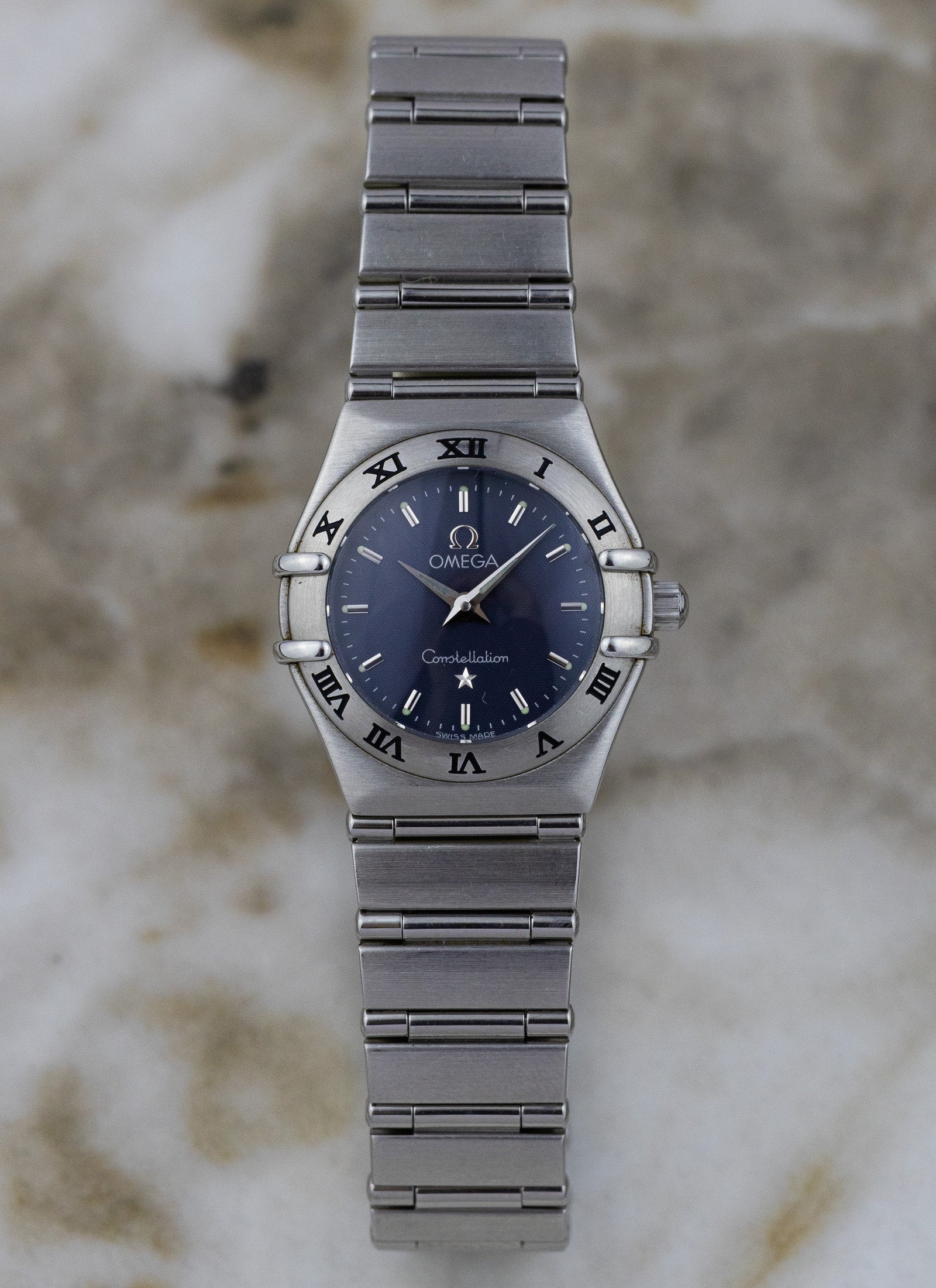 1998 Lady Omega Constellation Grey Dial 795.1203 cal. 1456