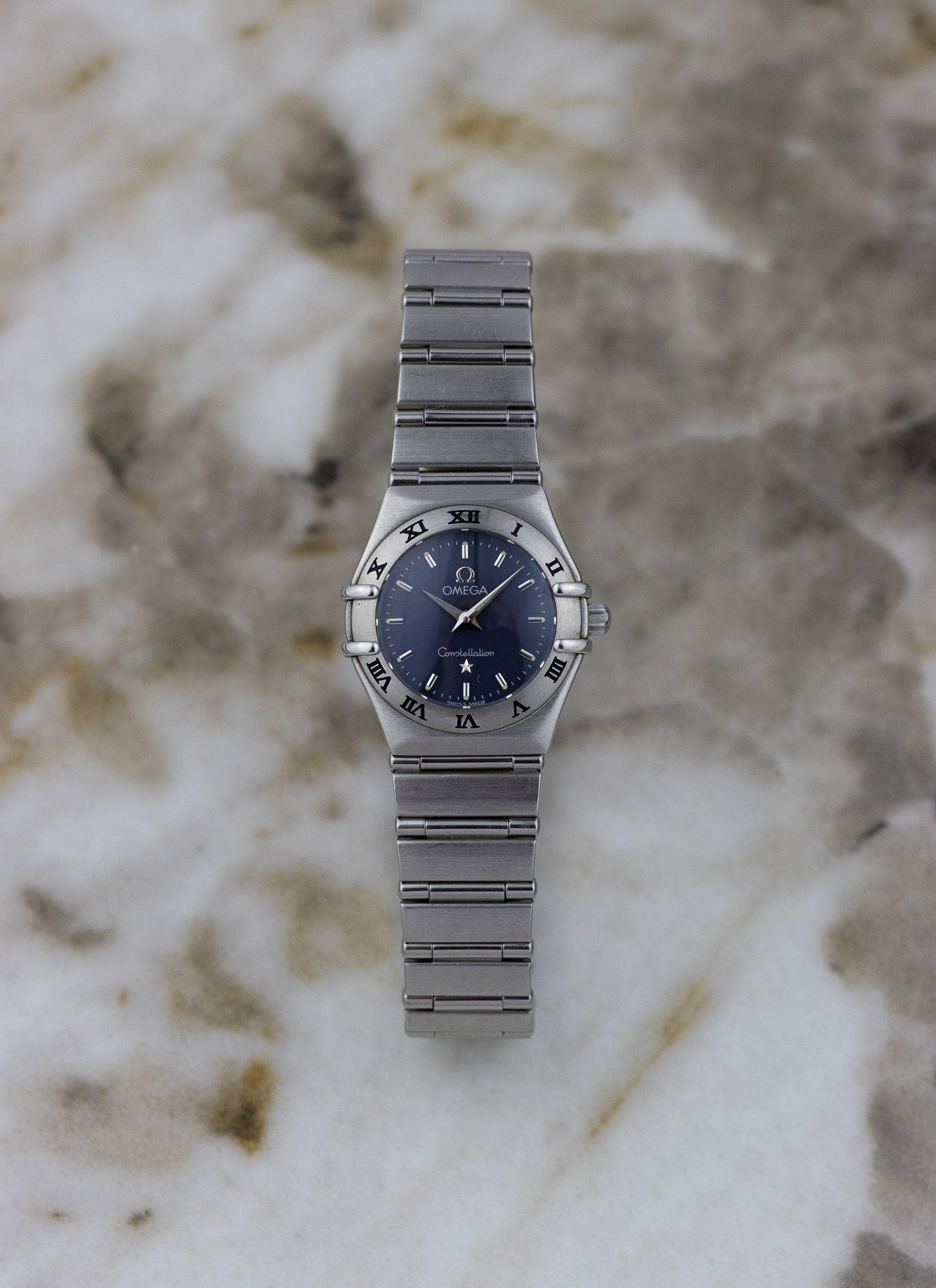 1998 Lady Omega Constellation Grey Dial 795.1203 cal. 1456