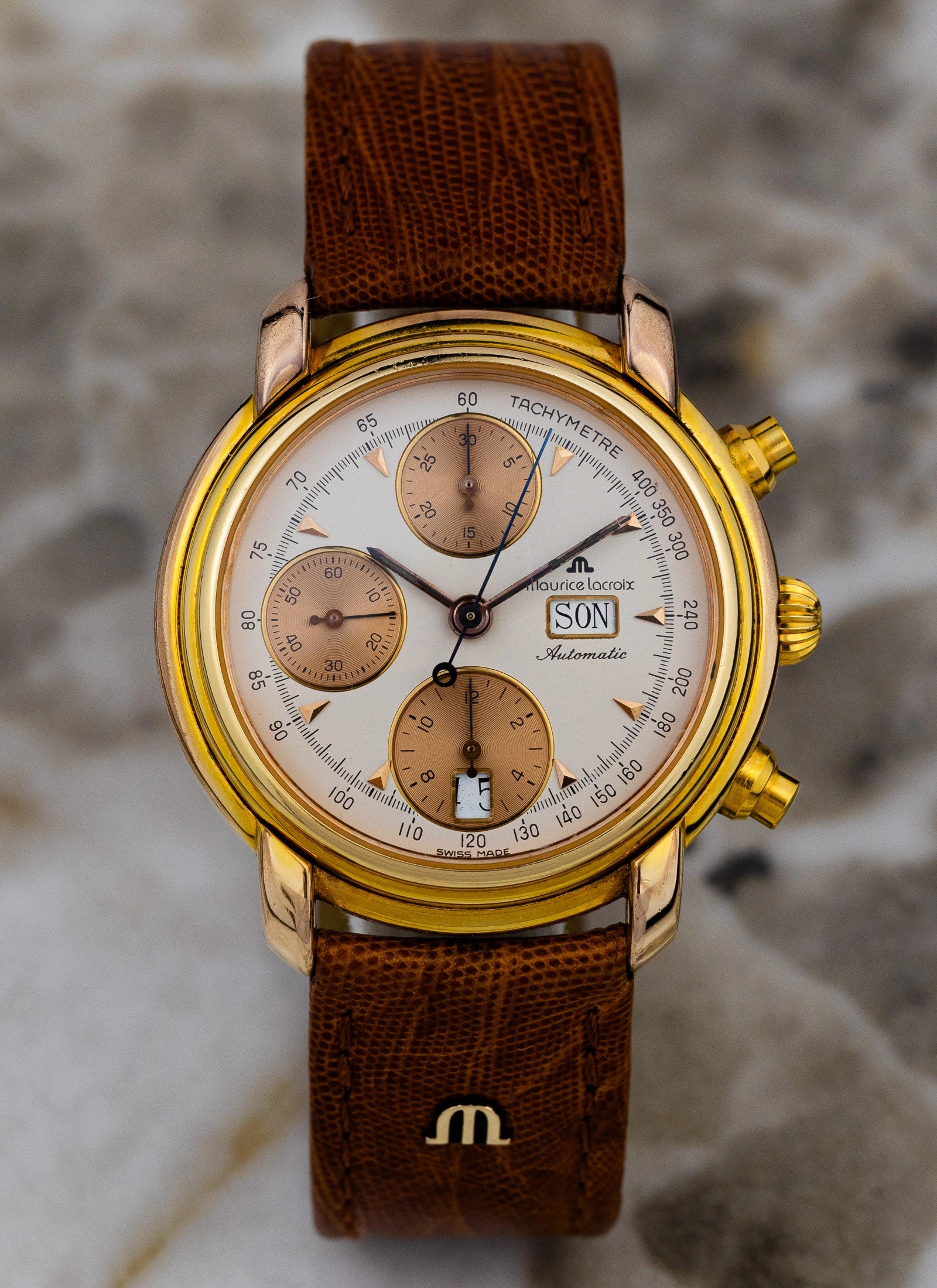 1991 Maurice Lacroix Chronograph Ref. 39353 Cal. 7750