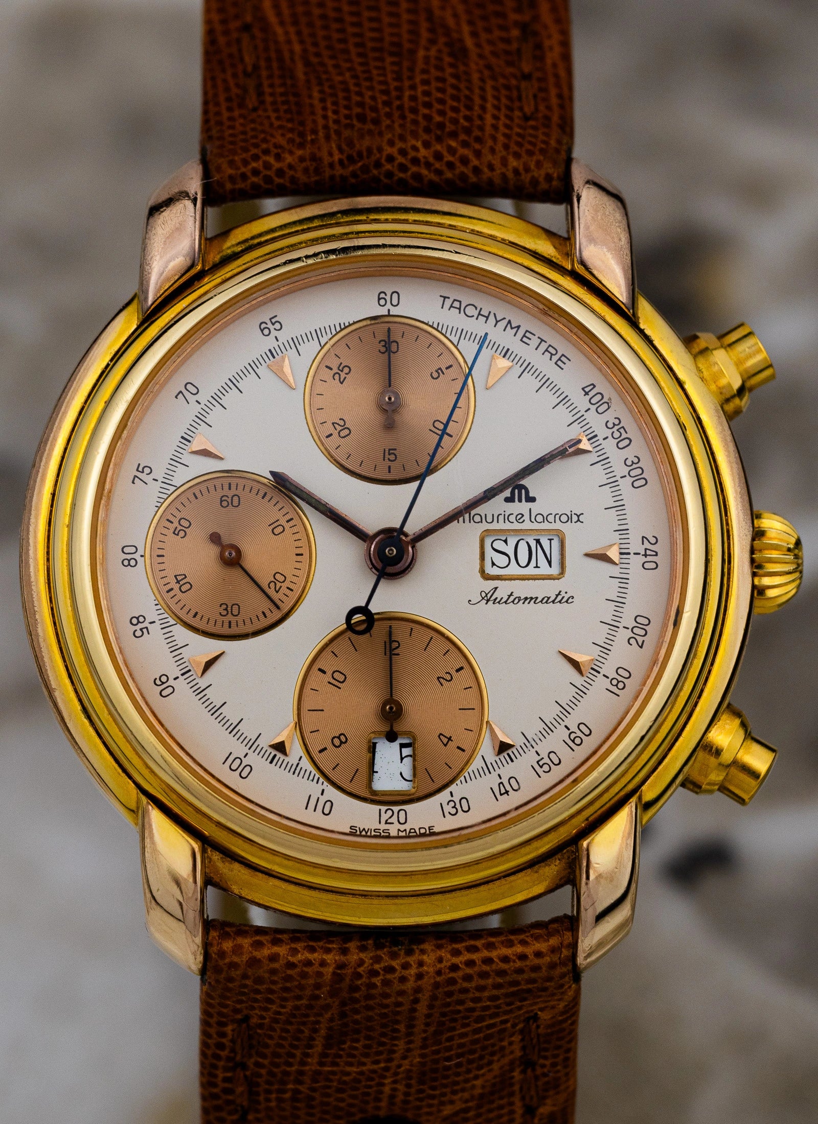 1991 Maurice Lacroix Chronograph Ref. 39353 Cal. 7750