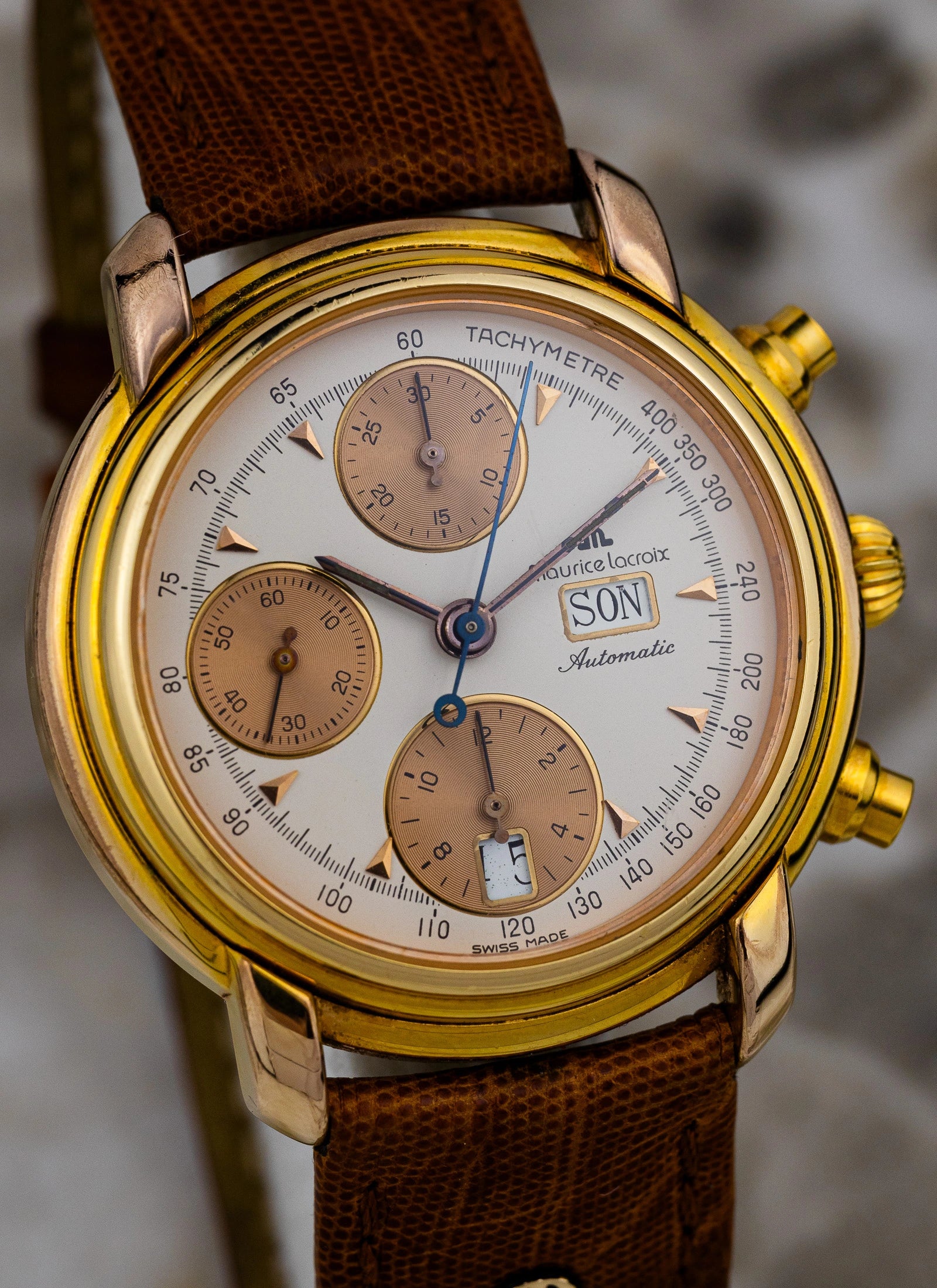 1991 Maurice Lacroix Chronograph Ref. 39353 Cal. 7750