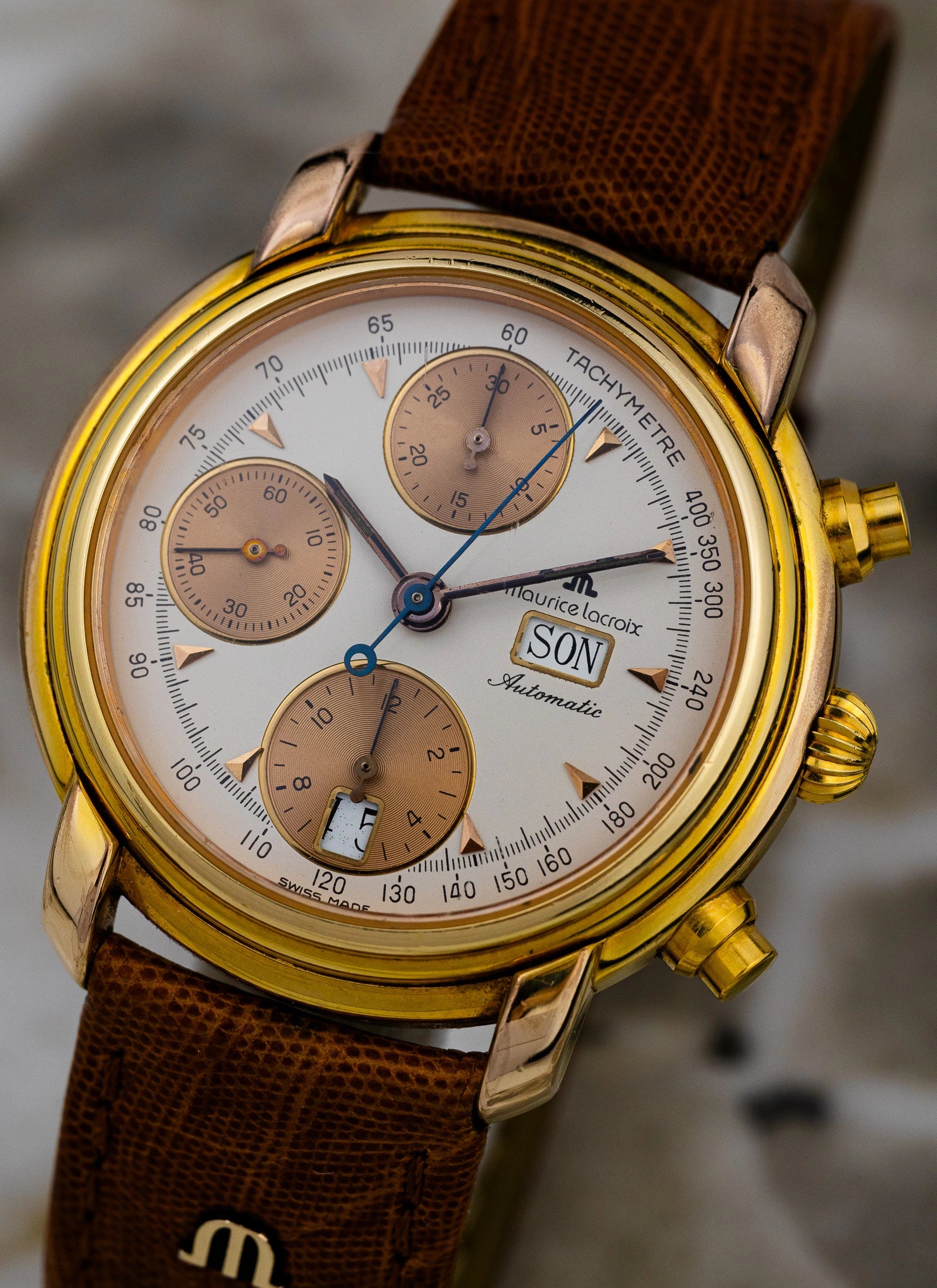 1991 Maurice Lacroix Chronograph Ref. 39353 Cal. 7750