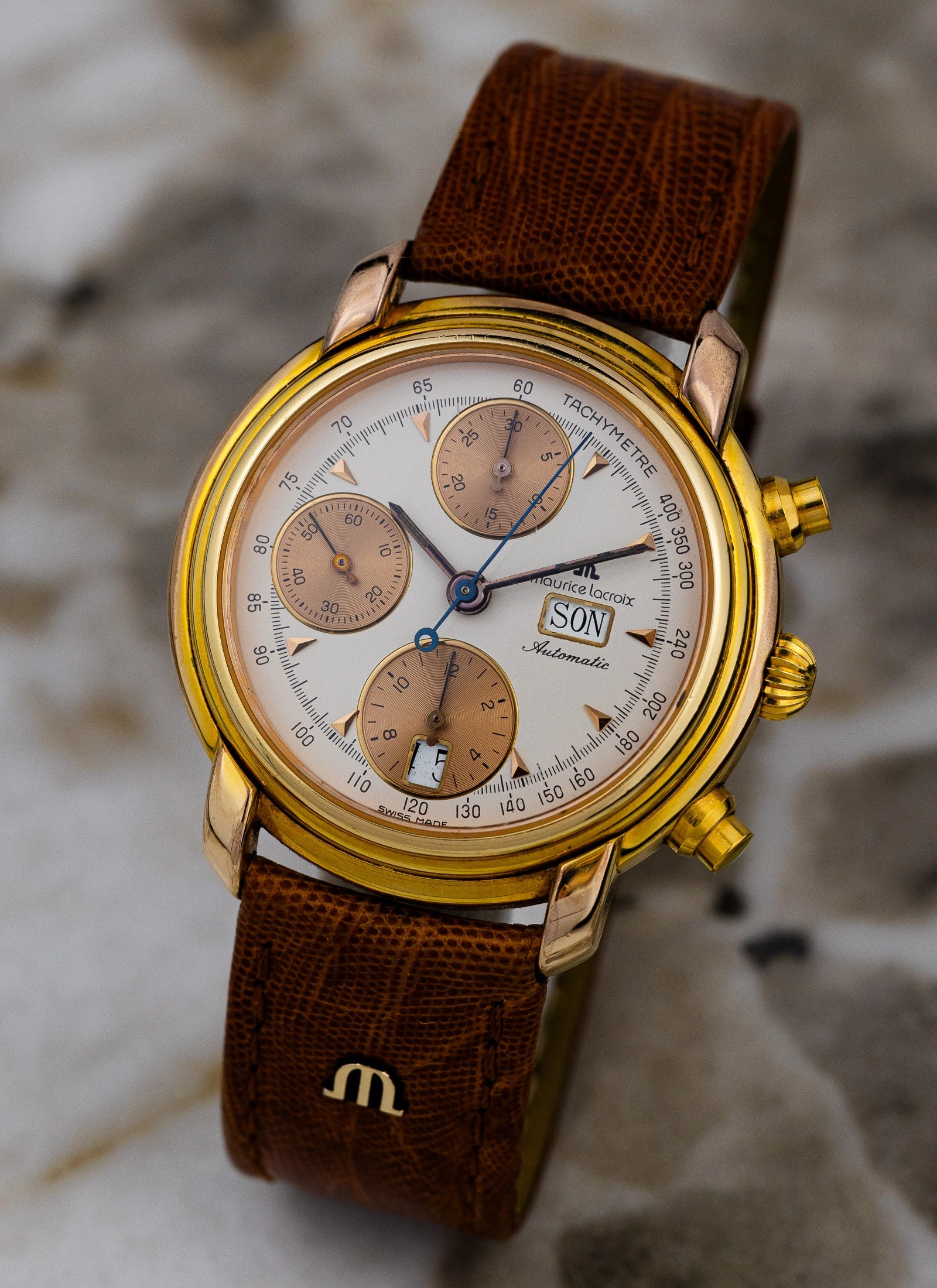 1991 Maurice Lacroix Chronograph Ref. 39353 Cal. 7750